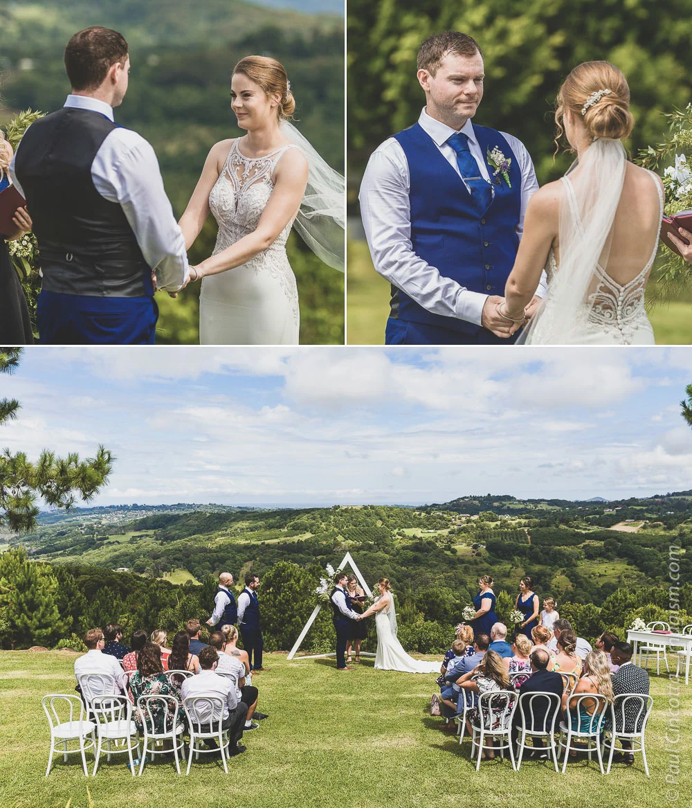 The Wedding Celebration of Craig & Sam by Wedding Photographer Paul Cincotta at Summergrove estate Carool NSW Australia