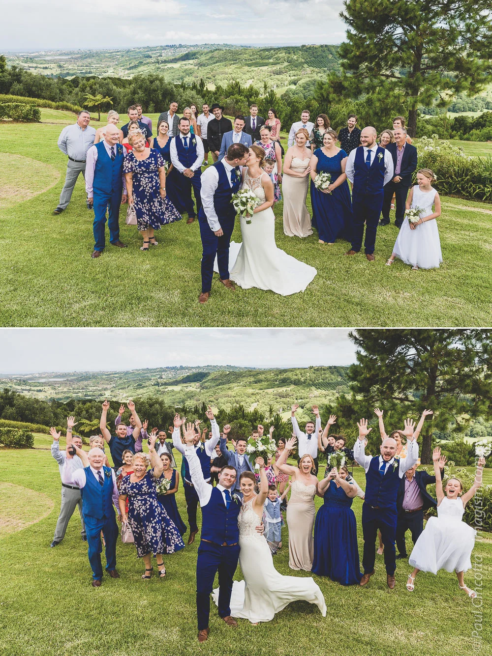 The Wedding Celebration of Craig & Sam by Wedding Photographer Paul Cincotta at Summergrove estate Carool NSW Australia
