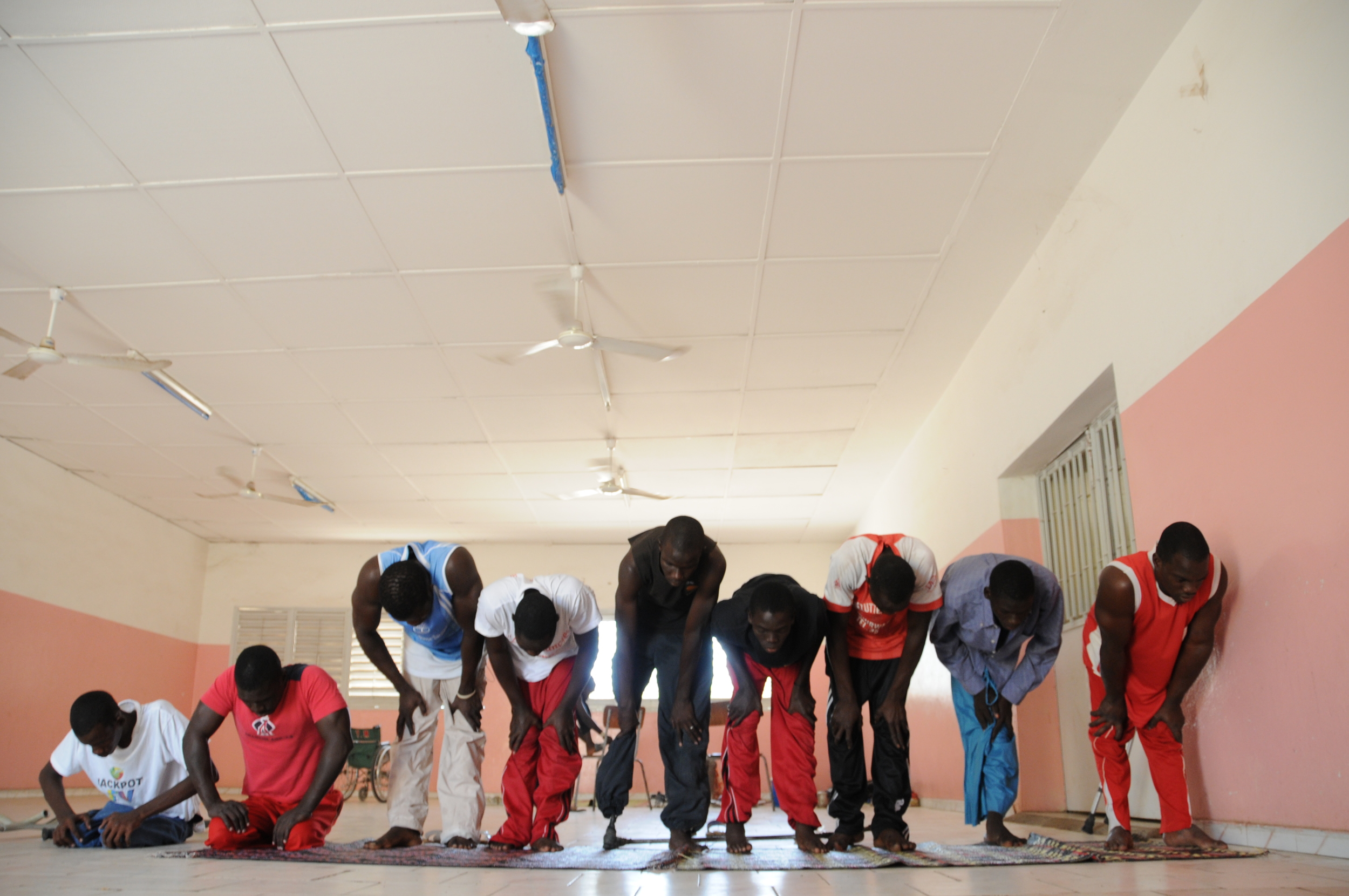  &nbsp;In a country where 94% of the population is Muslim, the team also prays together after the meal. 