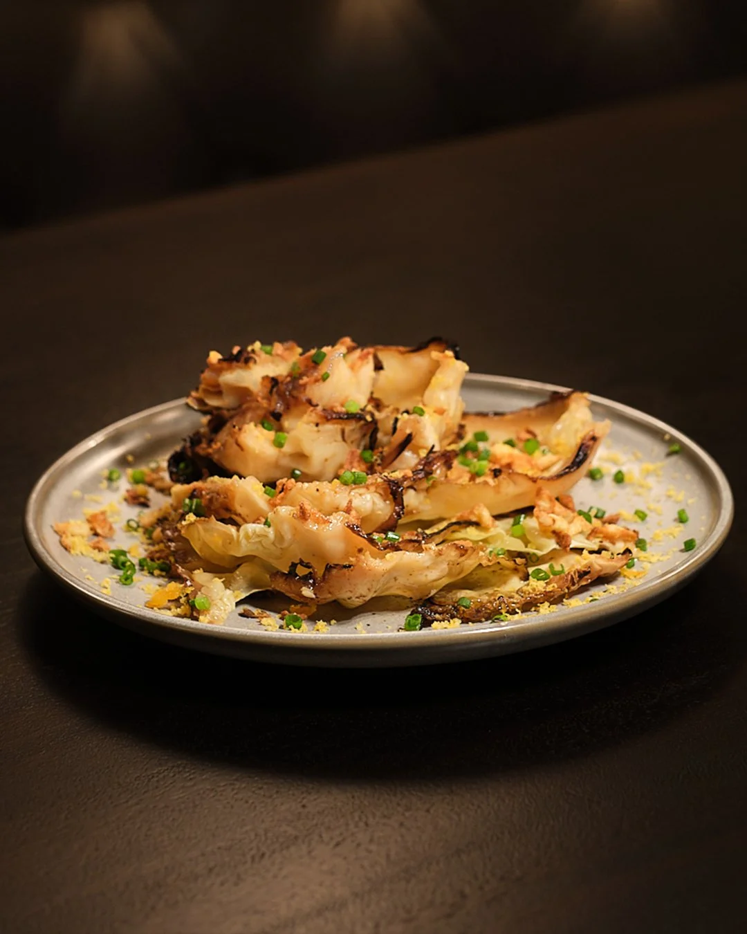 Smoky. Buttery. Rich. 
The kind of dish that starts a conversation.
Your booth is waiting. 
Reserve &mdash; link in bio.