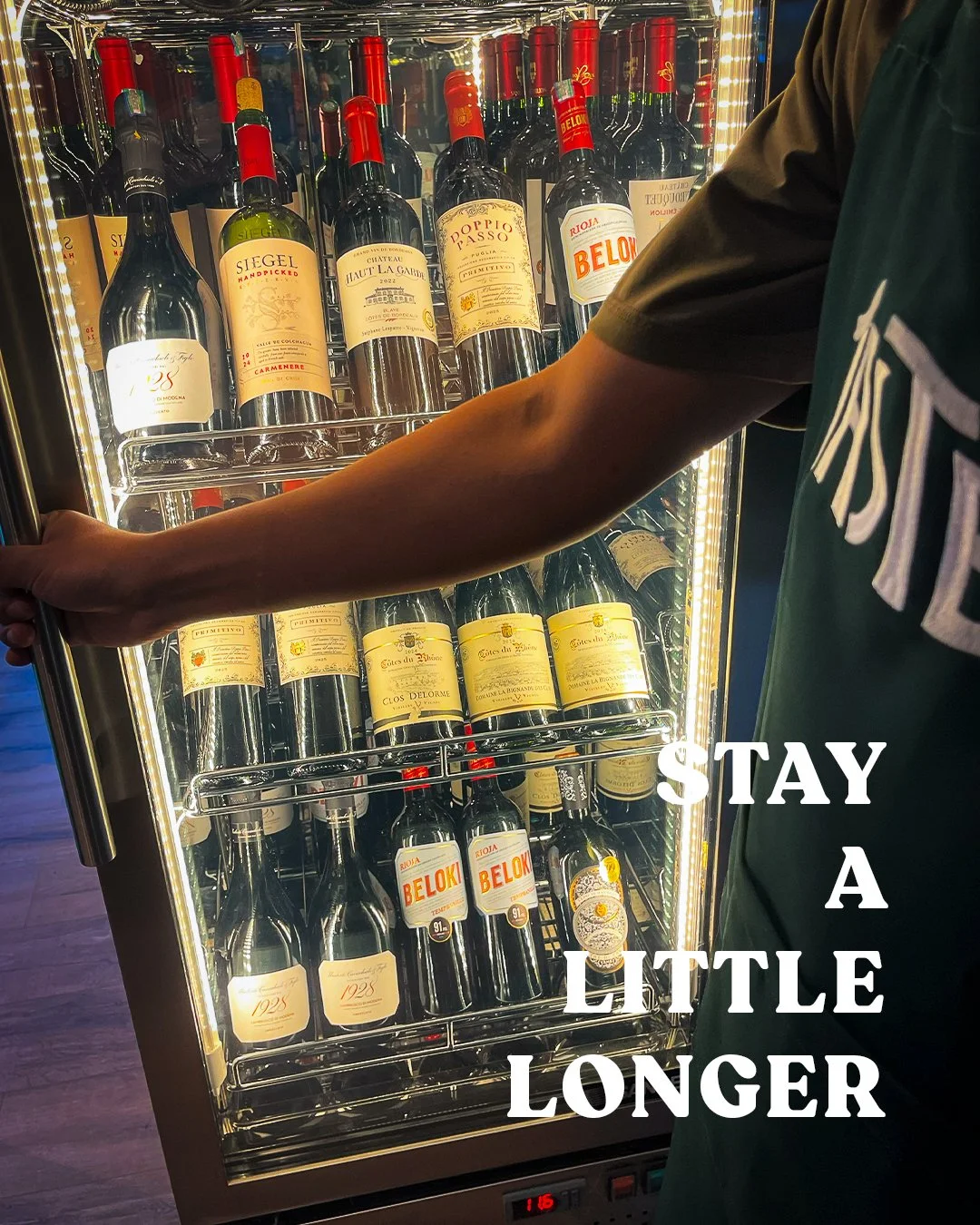 There's always one more bottle worth opening.
Over 10 wines by the glass, carefully chosen and always changing.
Stay a little longer. We'll take care of the rest. 🍷
TASTE open every evening from 5pm, Vientiane.