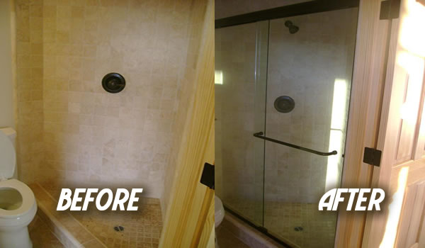 Glass Shower Doors Virginia, How To Install A Shower Door On Bathtub Wall