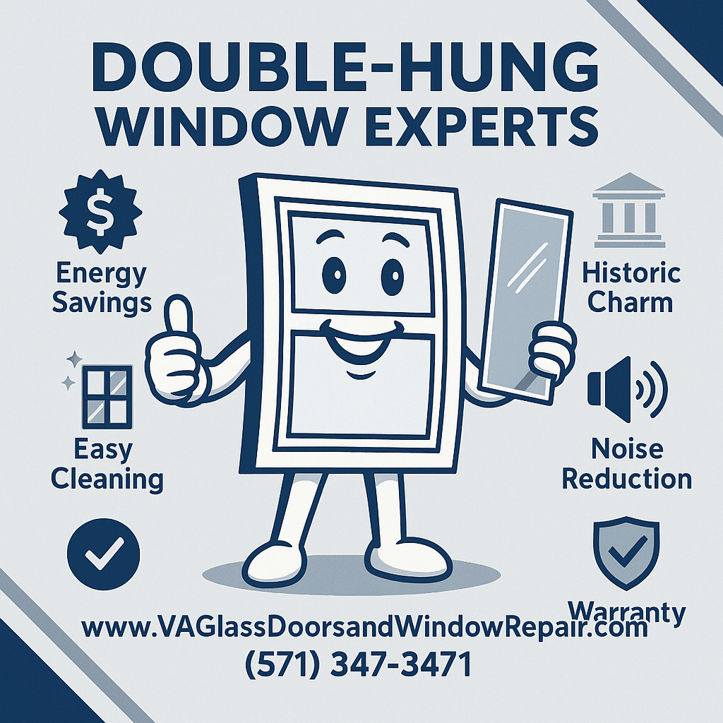 double hung windows for all homes in northern virginia