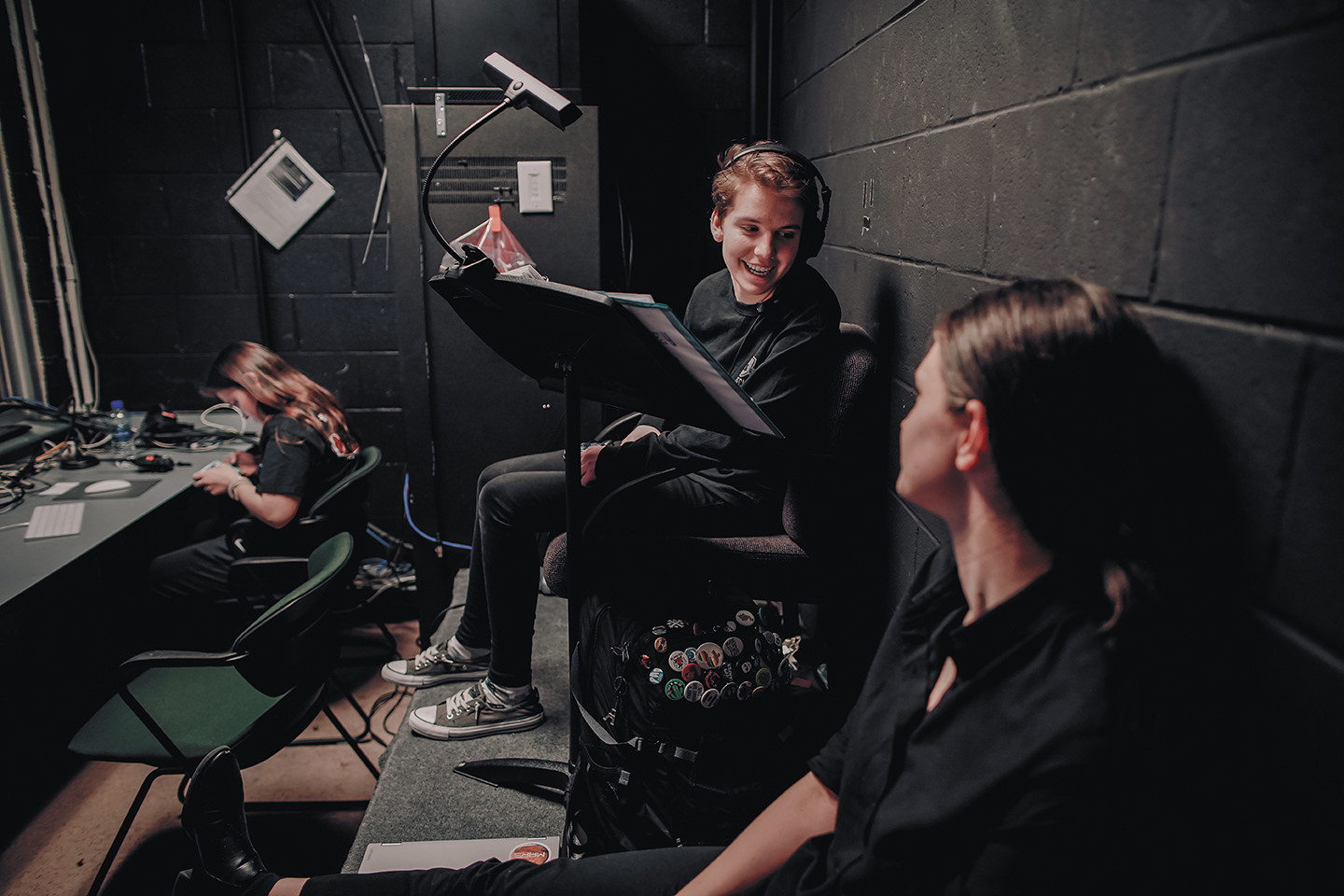 tech theatre at cardinal gibbons high school / Photo by azul photography