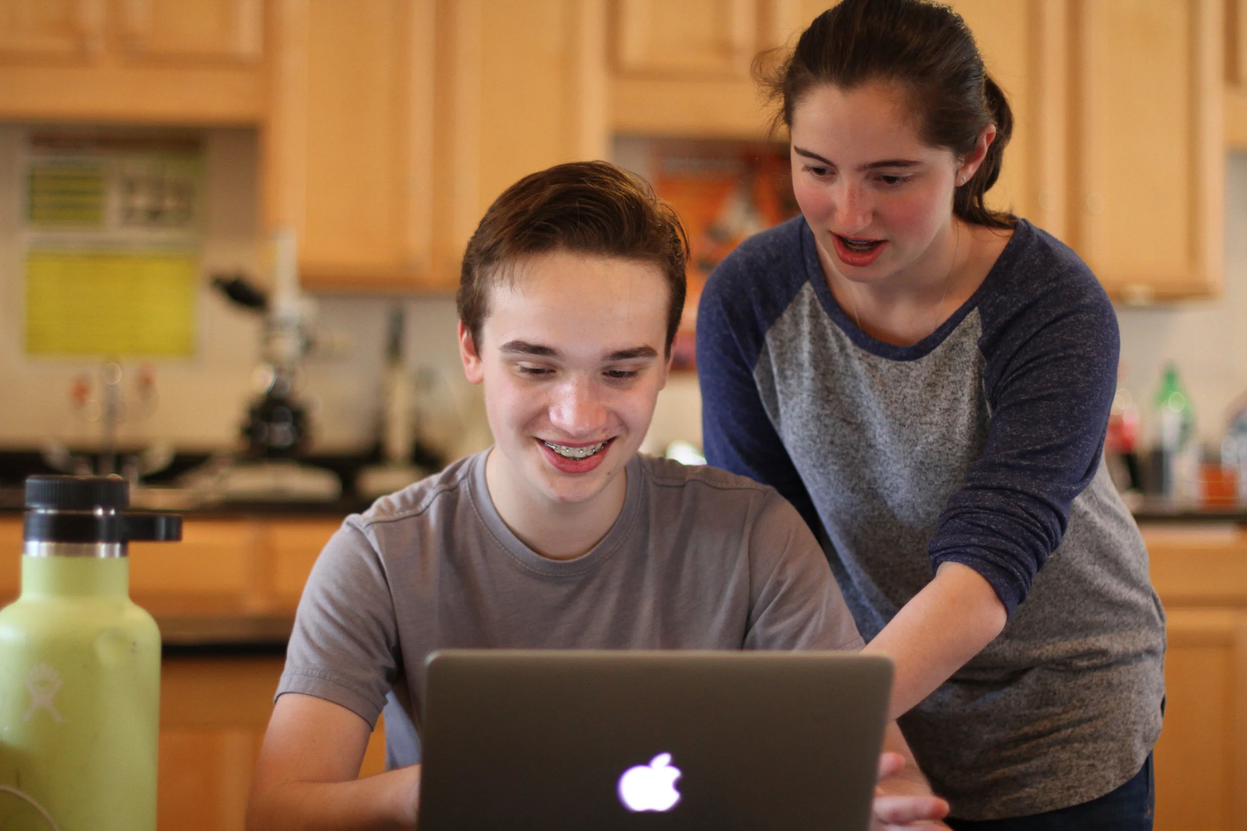 montessori schools focus heavily on student-driven, independent learning, which includes giving students access to a broad selection of digital options. Photo courtesy of The Montessori School of Raleigh