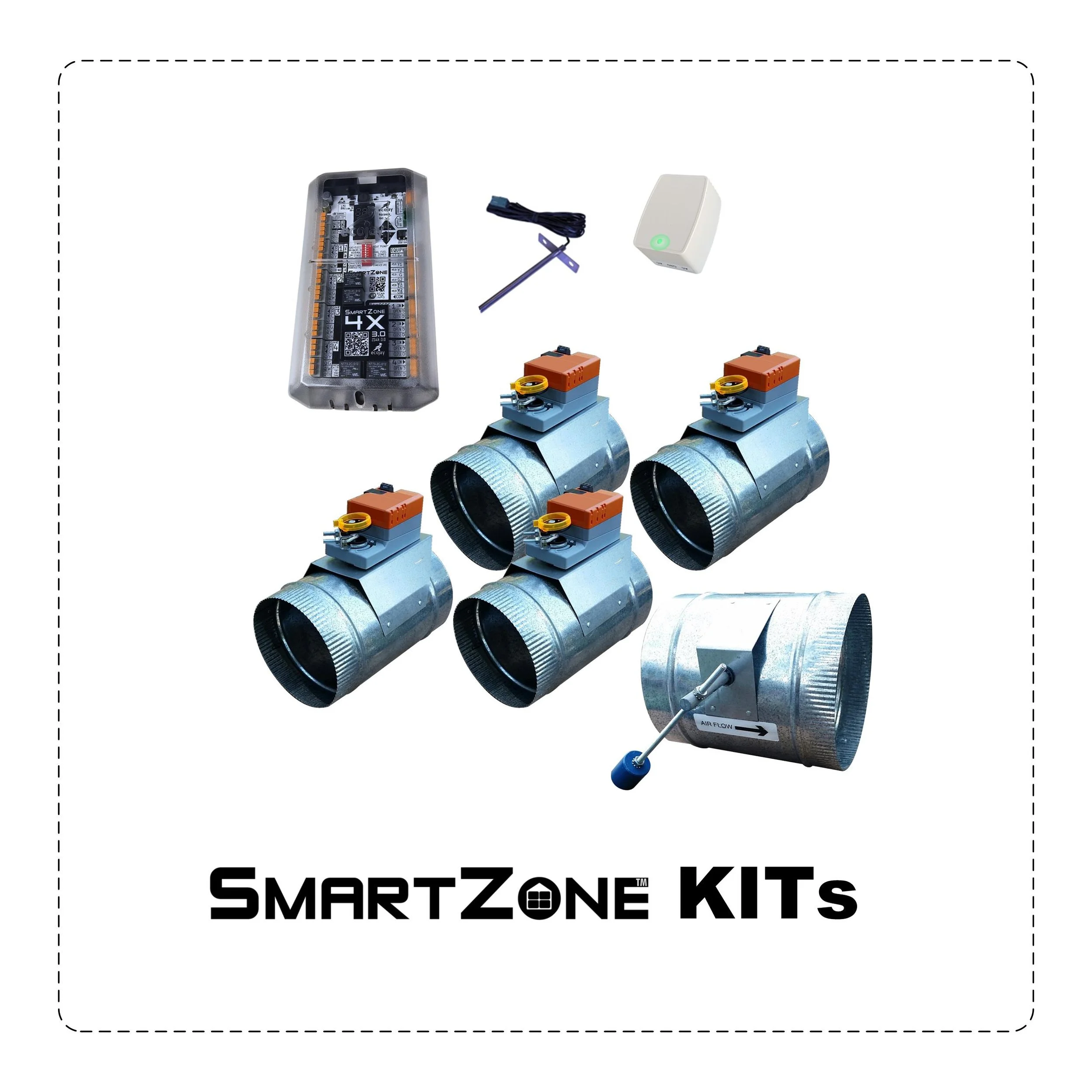 2, 3, or 4 Zone KITS