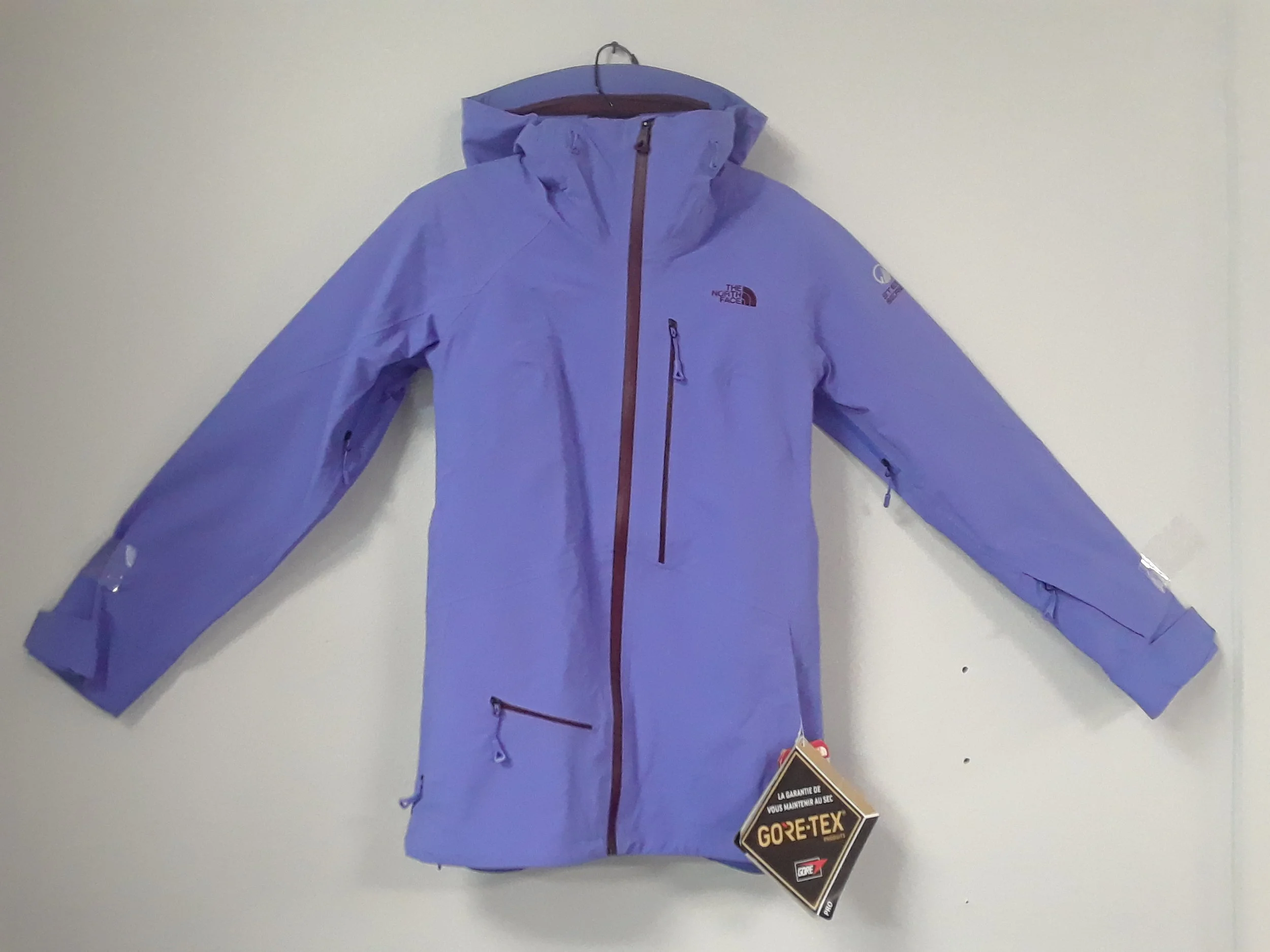 We have shells for days!. Here's The North Face Steep Steep Series jacket with Gore-Tex Pro fabric. A $600 value that we have priced at $231. Size is a women's extra small. 