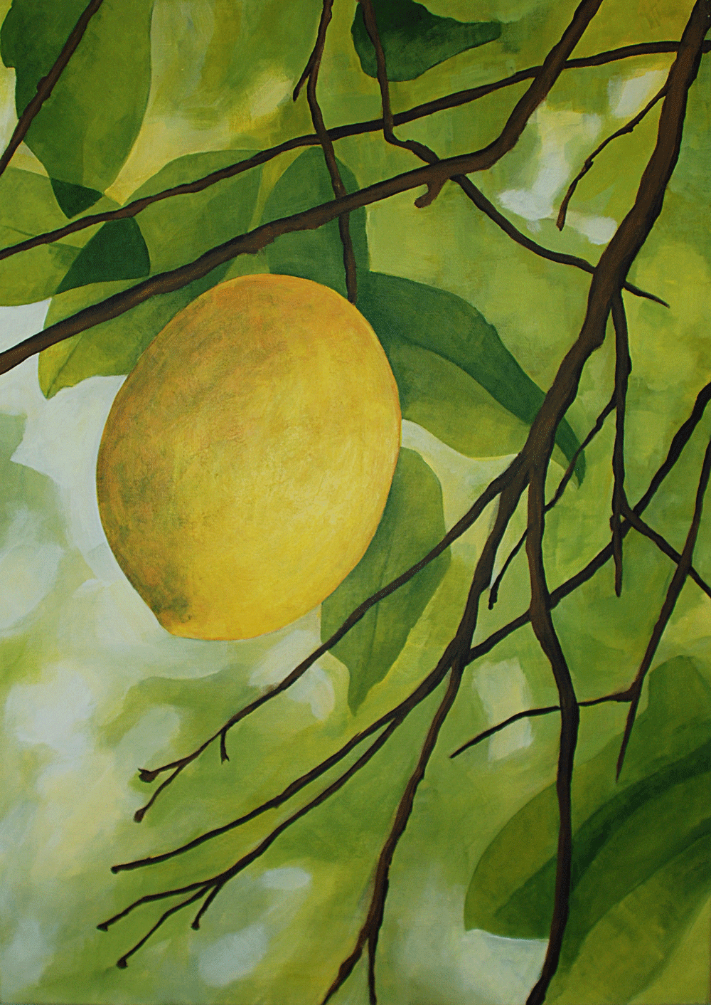  Gaucin Lemon Tree Acrylic on canvas | 500 x 700mm 
