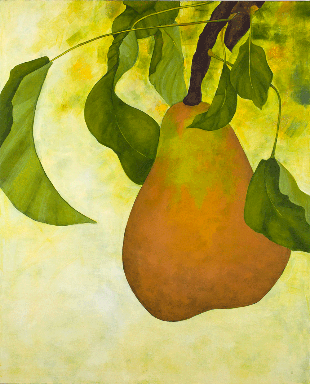  Orchard Pear 3 Acrylic on canvas | 800 x 1000mm 