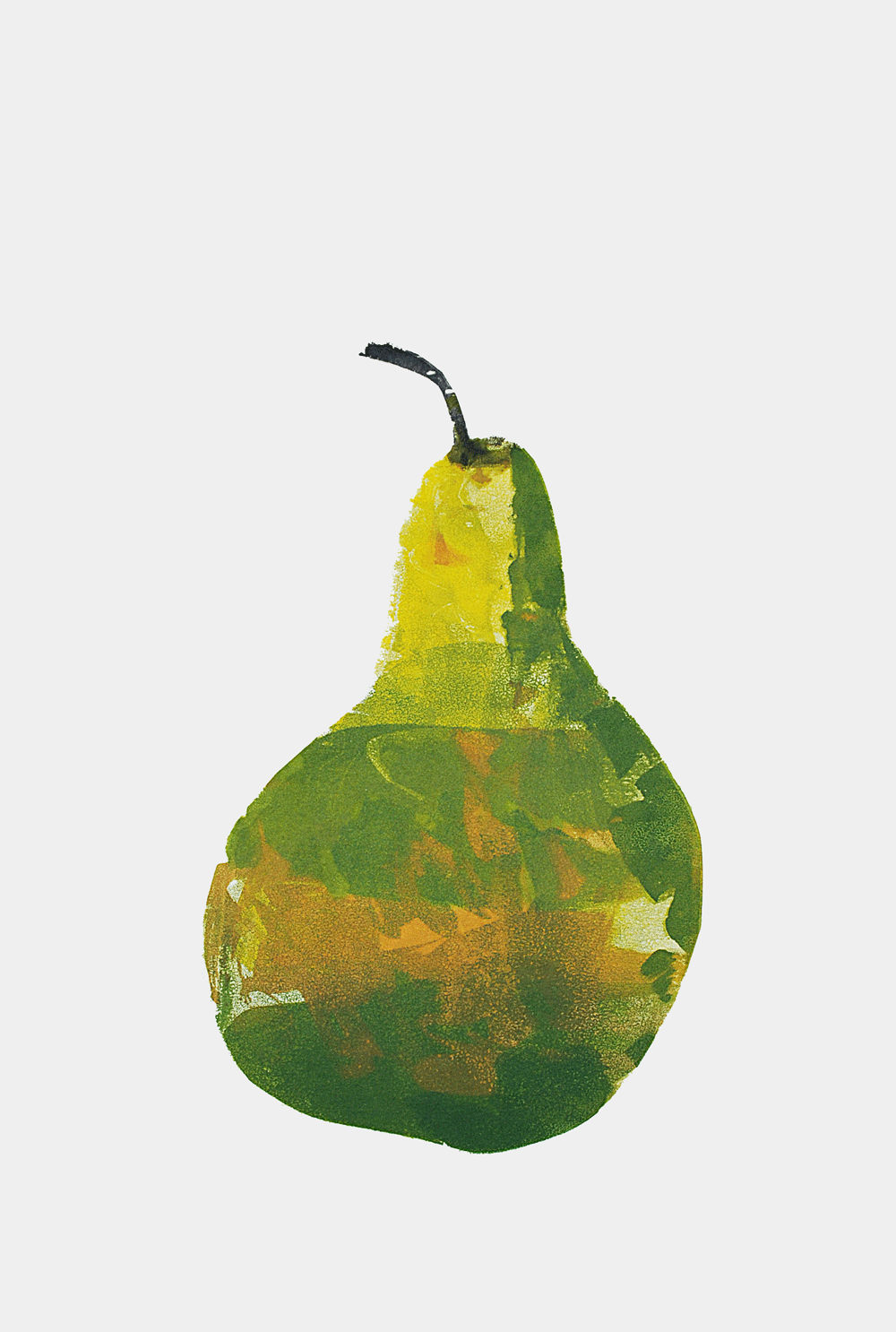  Pear Drop Monoprint | 280 x 420mm 