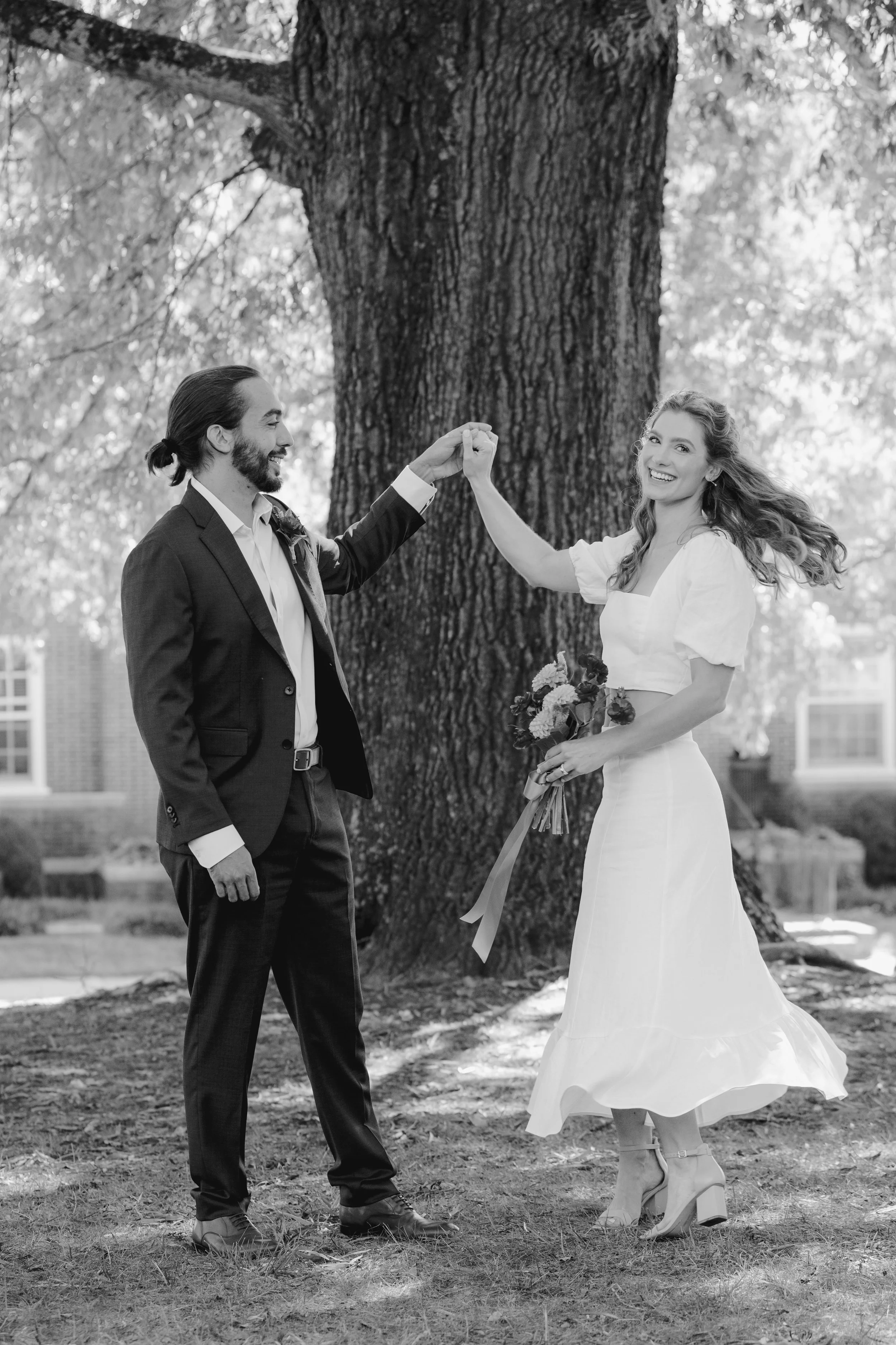 Courthouse wedding in Hillsborough, NC | Durham, NC photographer | Merritt Chesson Photography