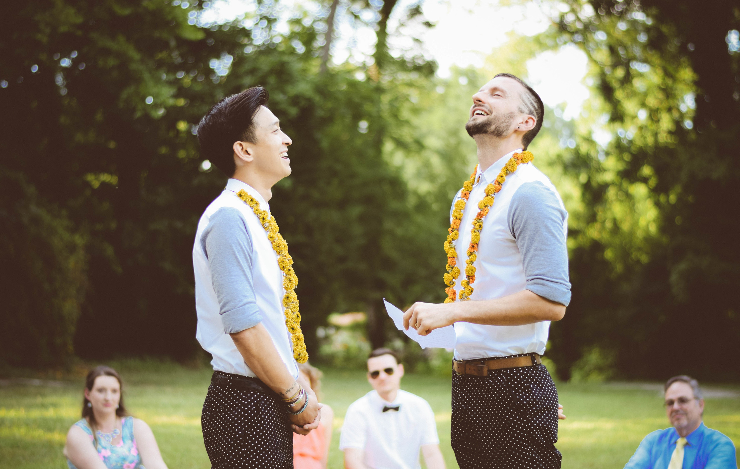 David + Mateo: Intimate Durham Wedding