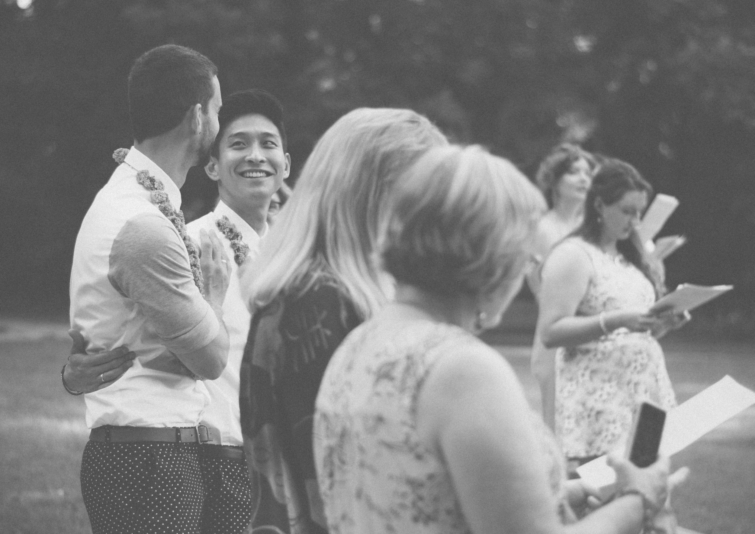 David + Mateo: Intimate Durham Wedding