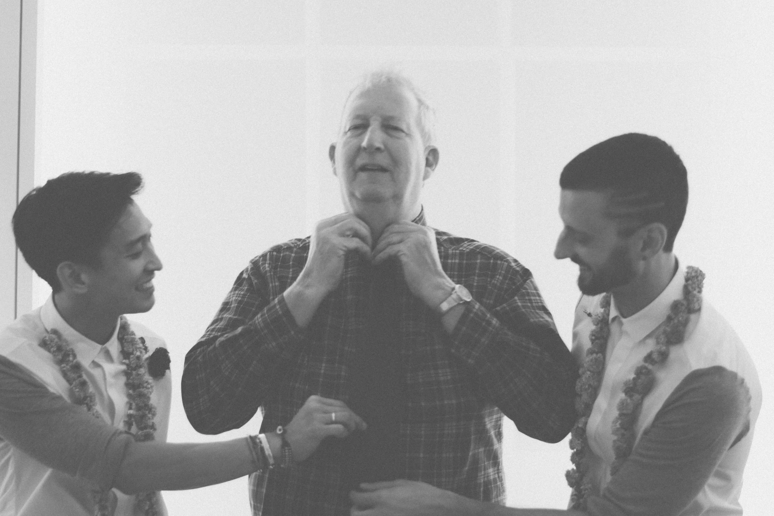 David + Mateo: Intimate Durham Wedding | Merritt Chesson Photography