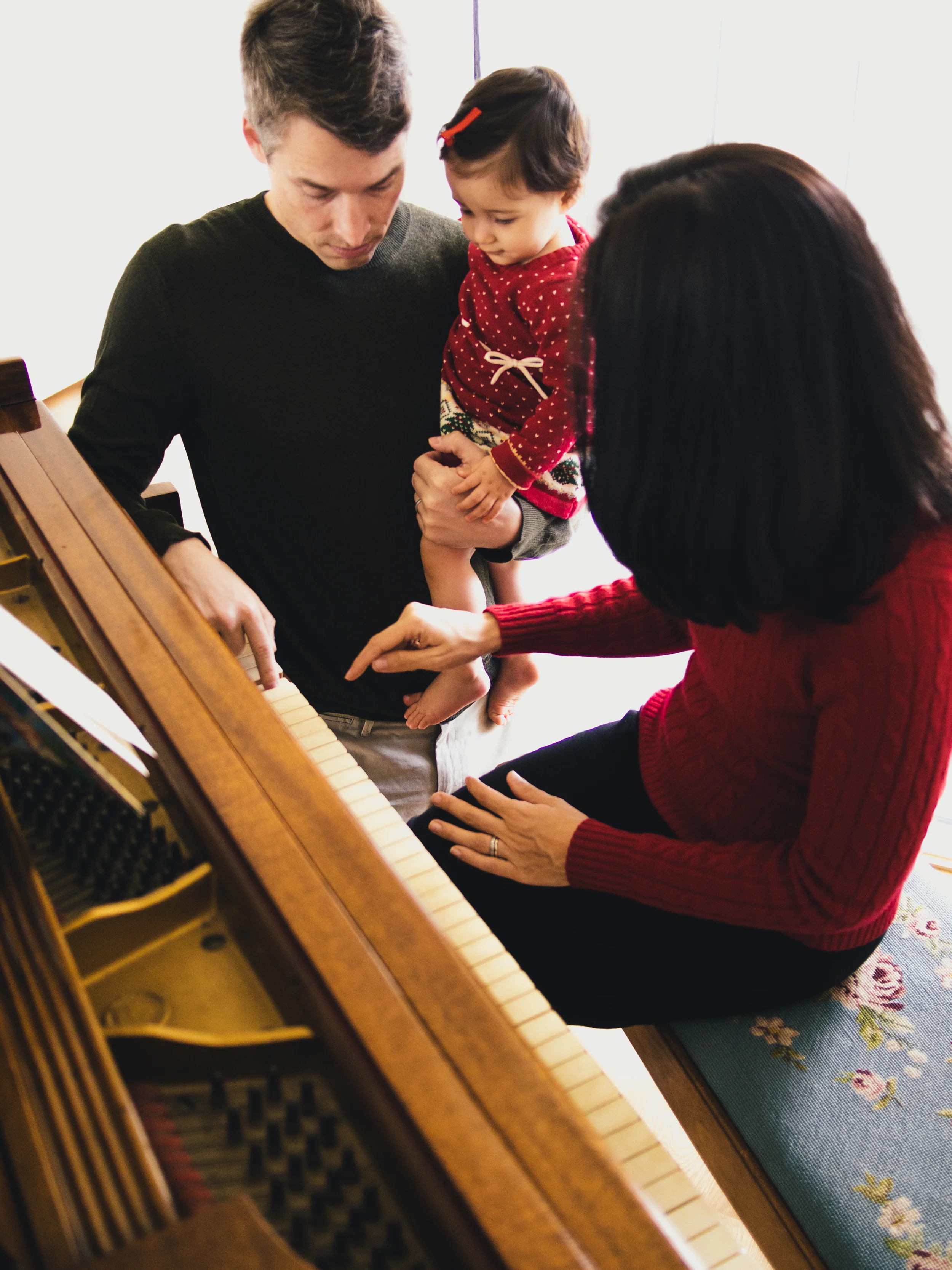 Nita + Thede's Holiday Family Shoot | Durham, NC | Merritt Chesson Photography