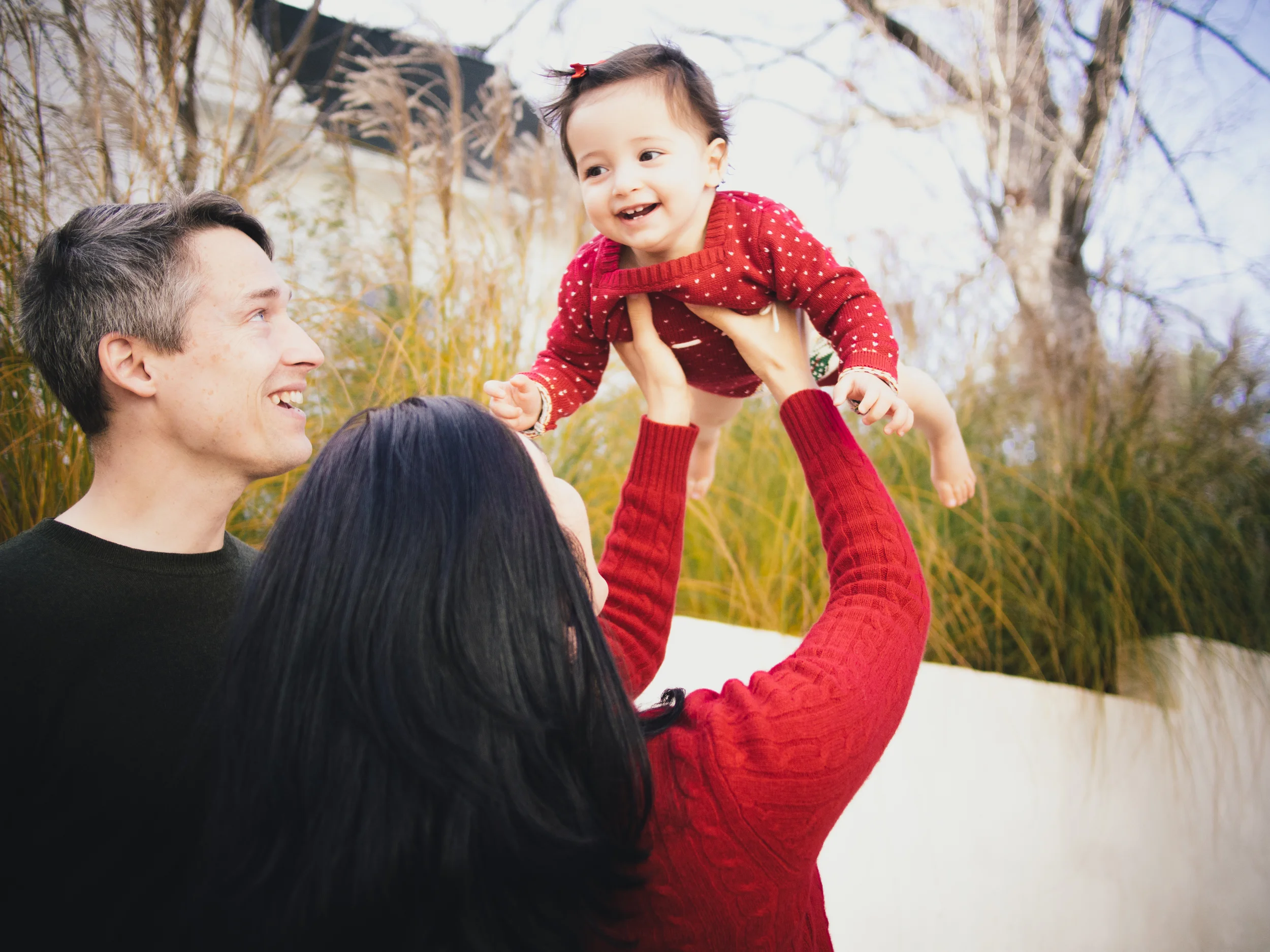 Nita + Thede's Holiday Family Shoot | Durham, NC | Merritt Chesson Photography