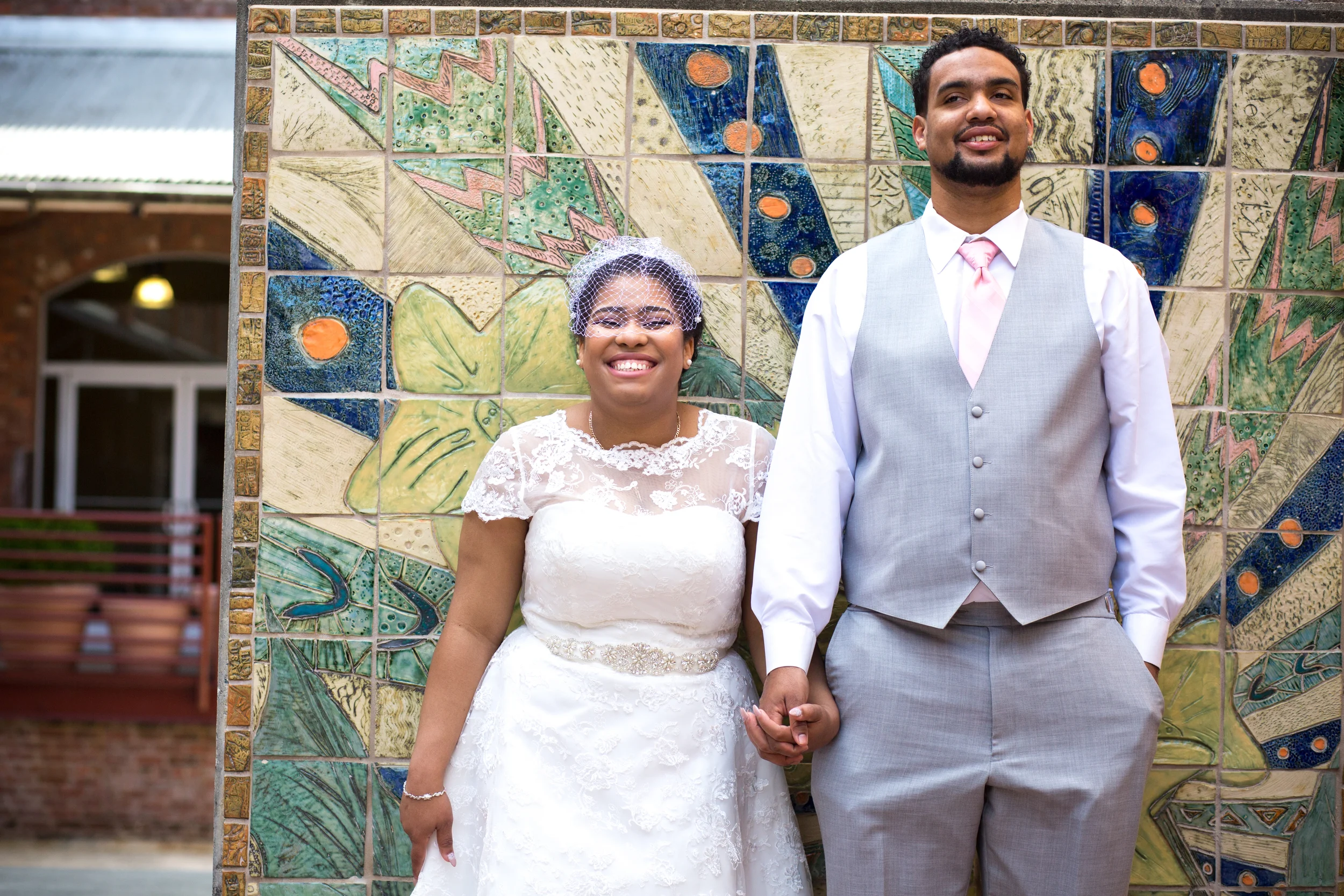 Sasha + Isiah's Courthouse Wedding | Durham, NC | Merritt Chesson Photography