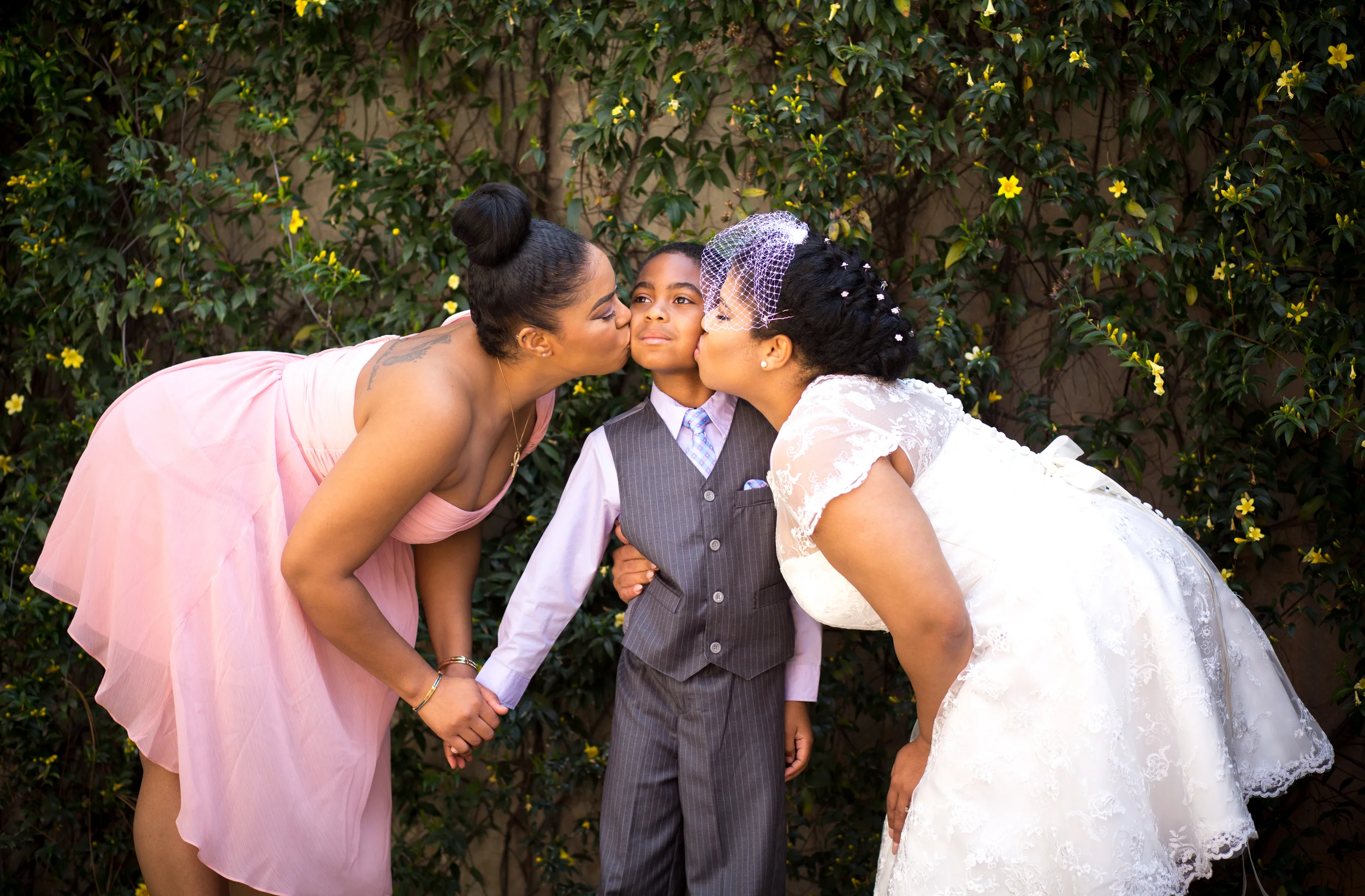 Sasha + Isiah's Courthouse Wedding