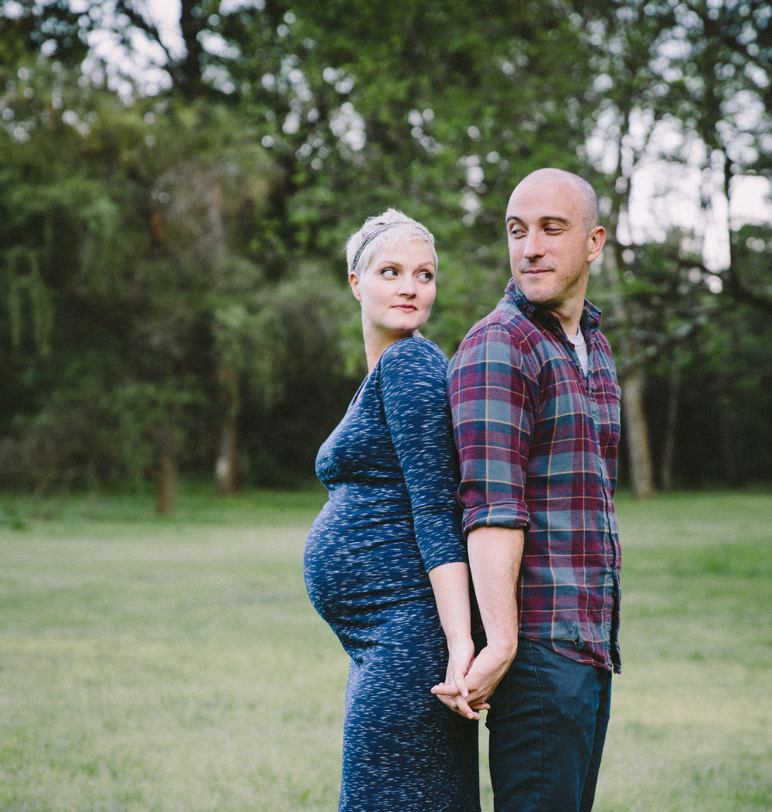 Jayna + Louis: maternity session in Forest Hills Park | Durham, NC | Merritt Chesson Photography