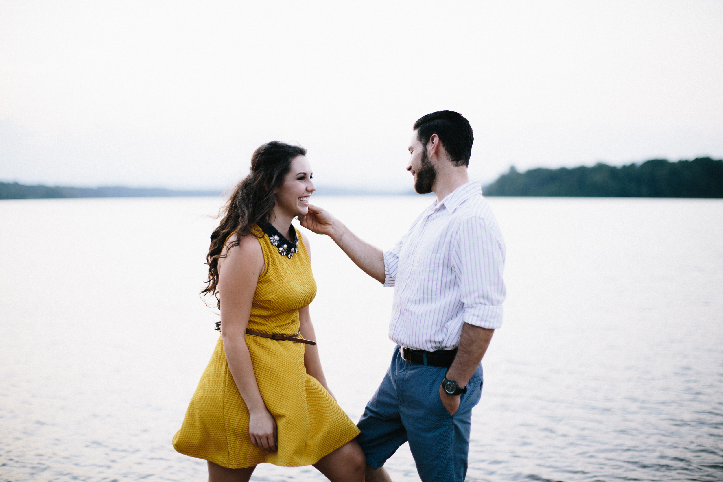 Kaitlin + Hercules: engagement session | Lake Robinson, SC | Merritt Chesson Photography