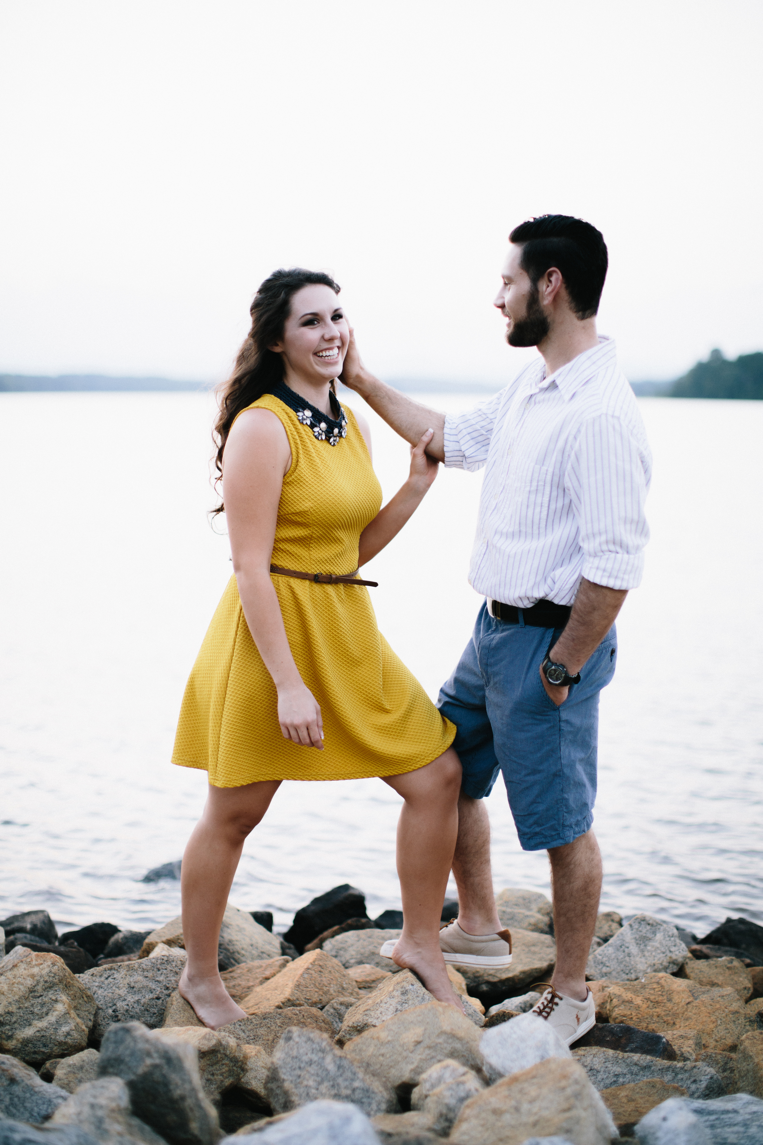 Kaitlin + Hercules: engagement session | Lake Robinson, SC | Merritt Chesson Photography