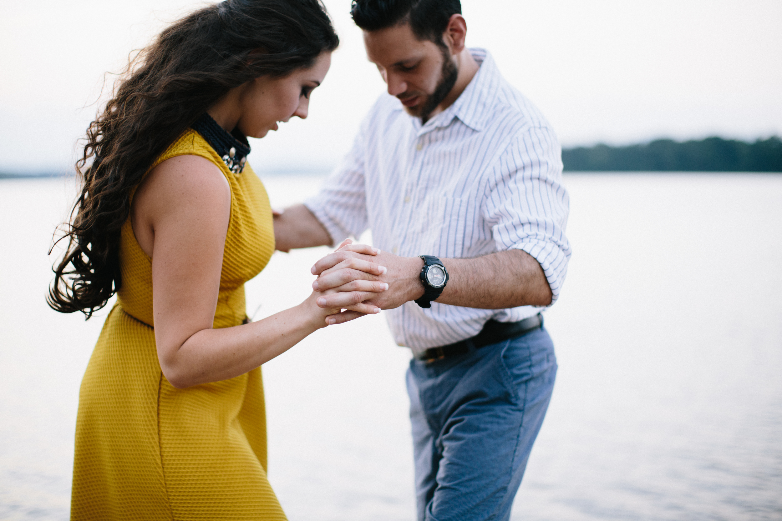 Kaitlin + Hercules: engagement session | Lake Robinson, SC | Merritt Chesson Photography