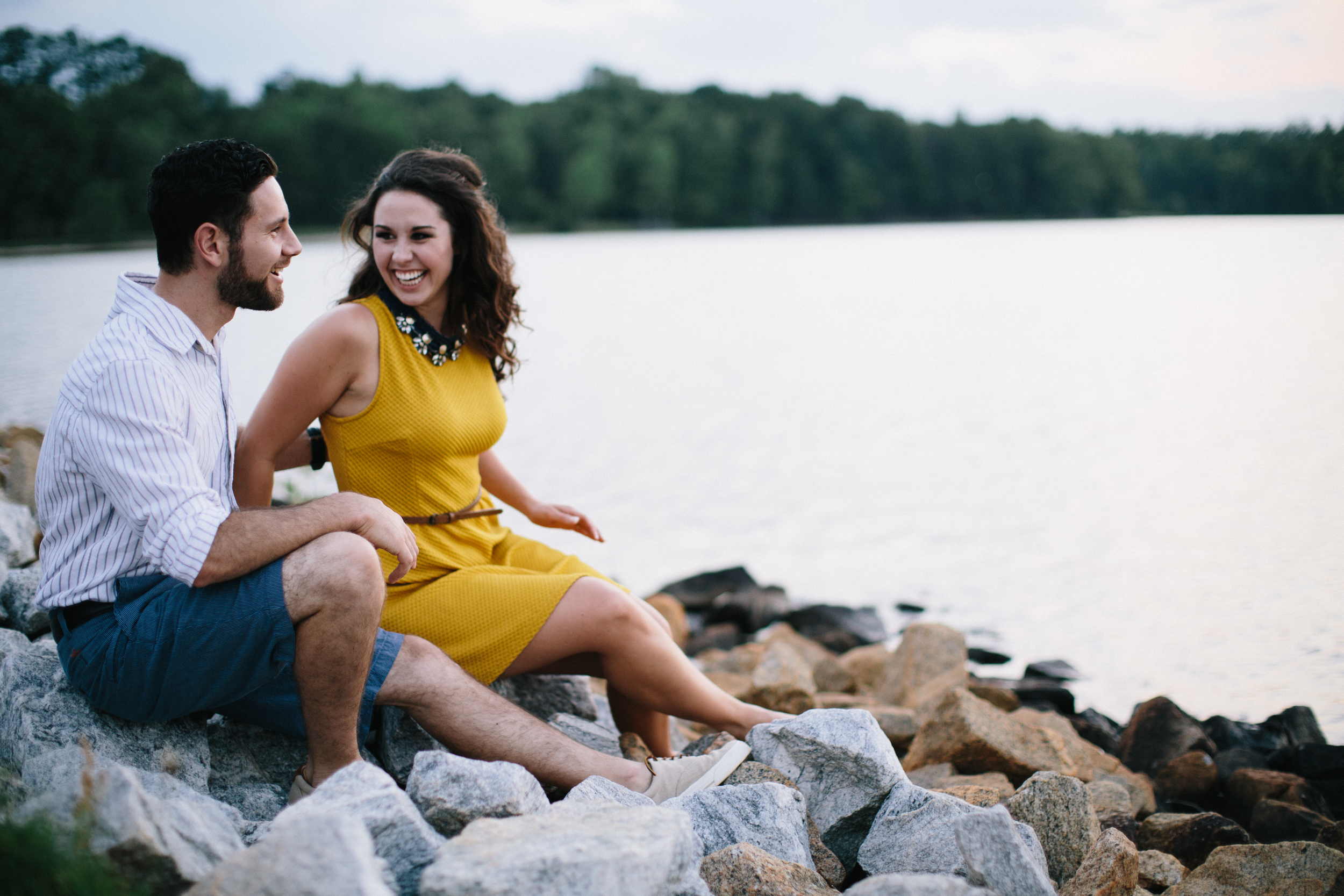 Kaitlin + Hercules: engagement session | Lake Robinson, SC | Merritt Chesson Photography