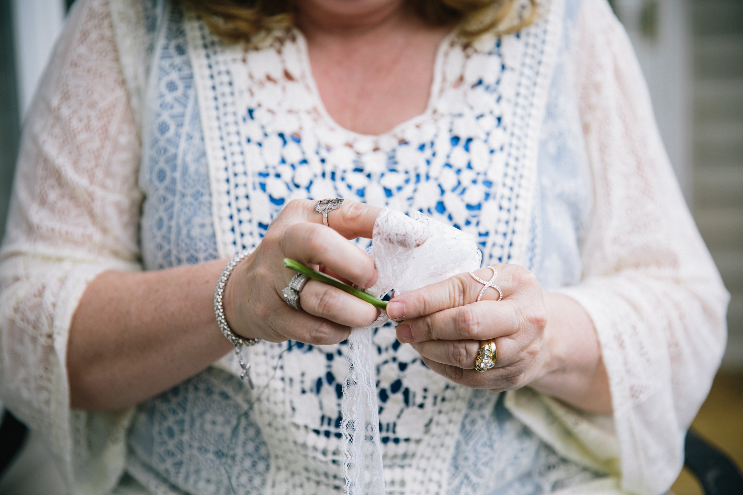 DIY Wedding Flowers | Asheville, NC | wedding photographer | Merritt Chesson Photography