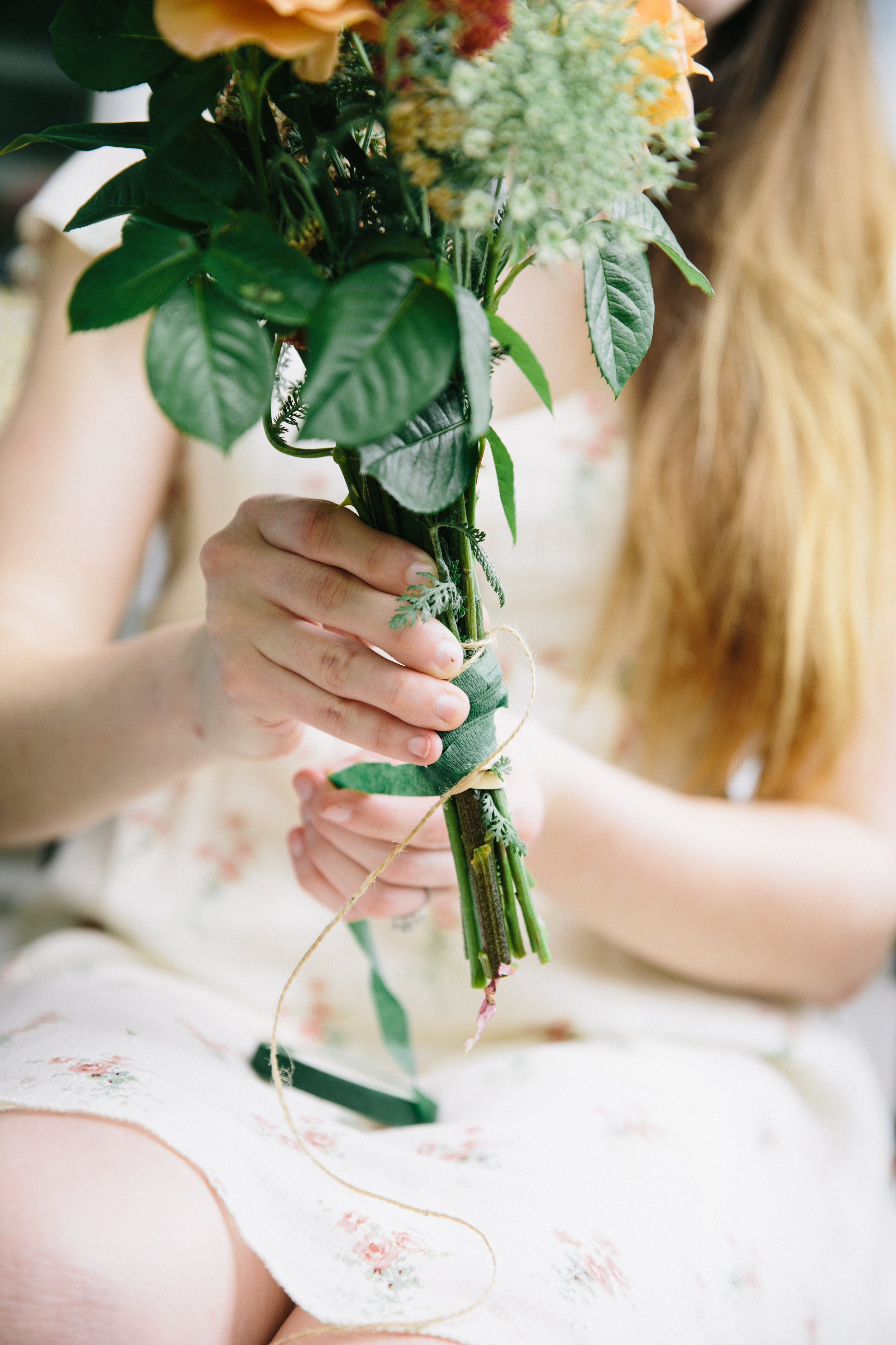 DIY Wedding Flowers | Asheville, NC | wedding photographer | Merritt Chesson Photography