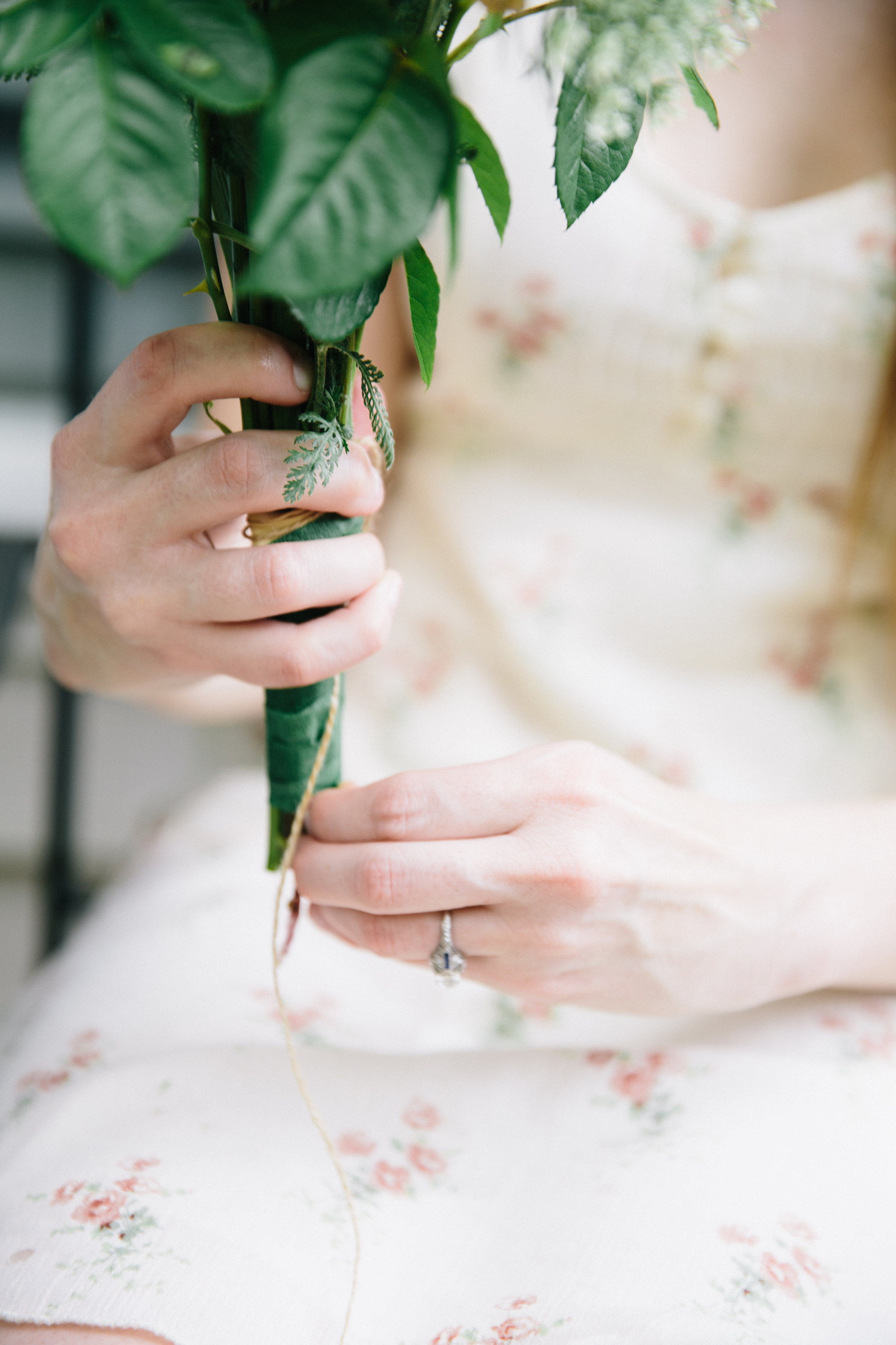 DIY Wedding Flowers | Asheville, NC | wedding photographer | Merritt Chesson Photography
