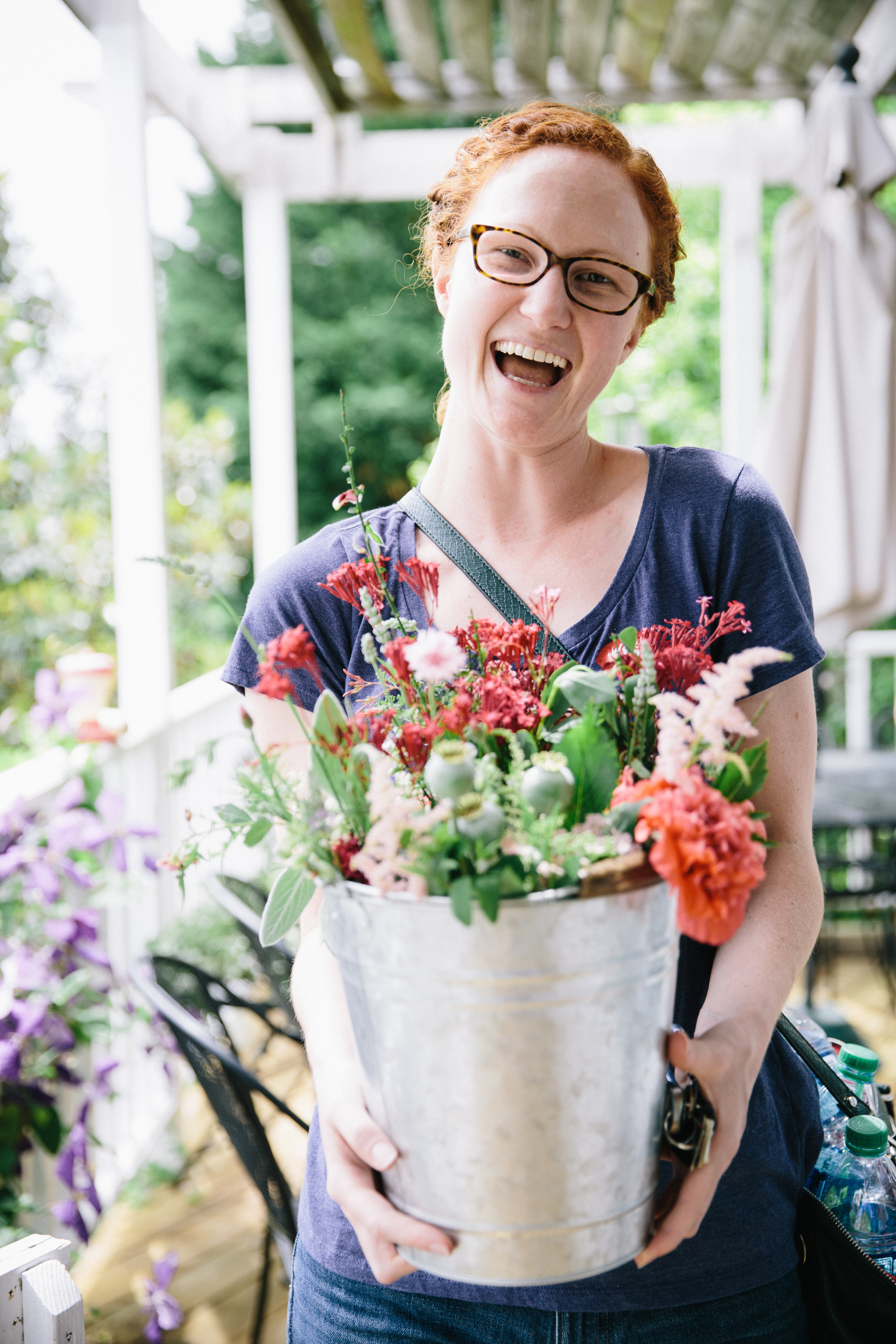 DIY Wedding Flowers | Asheville, NC | wedding photographer | Merritt Chesson Photography