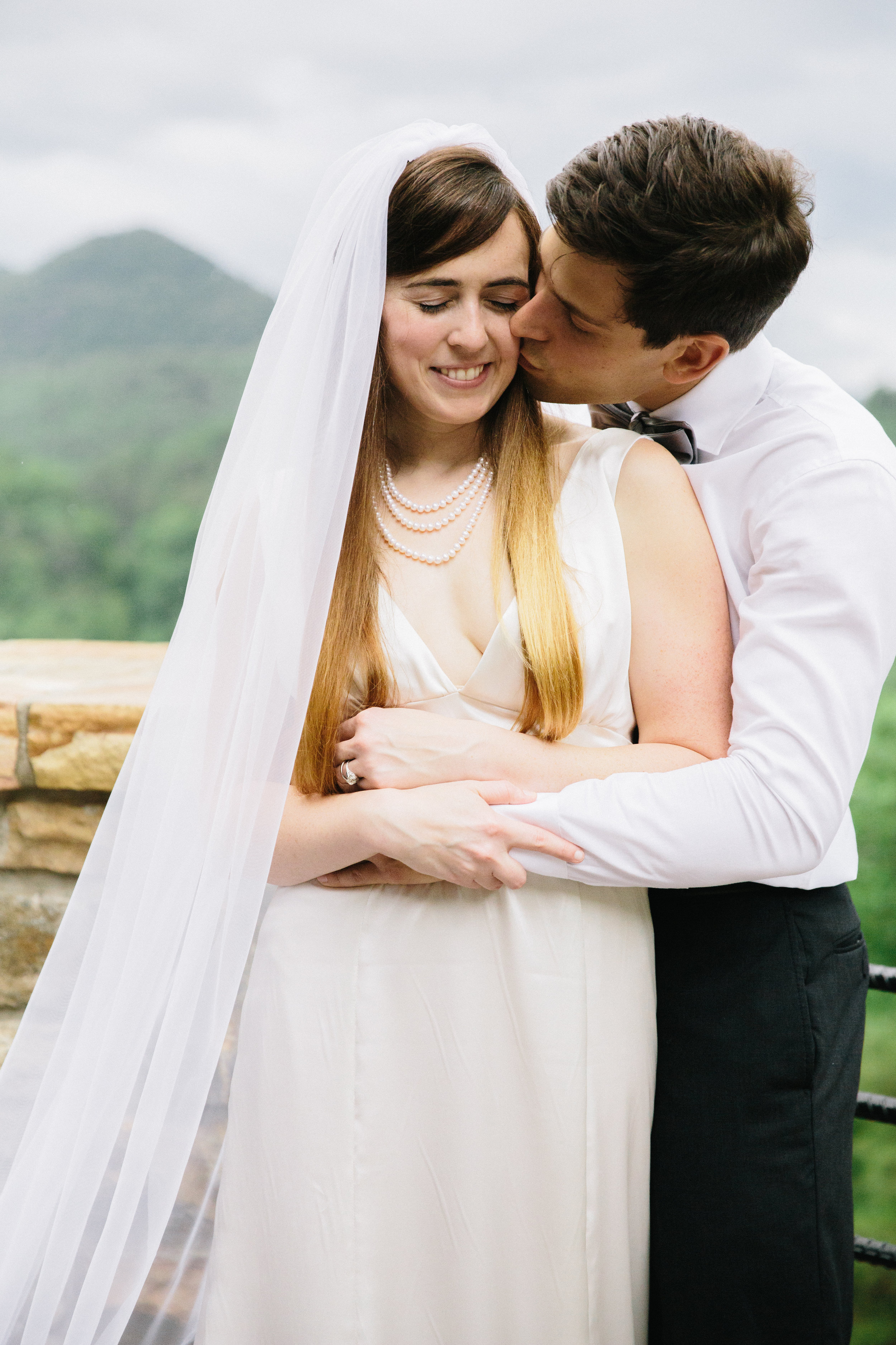 Intimate Mountain Wedding | Castle Ladyhawke, NC | wedding photographer | Merritt Chesson Photography