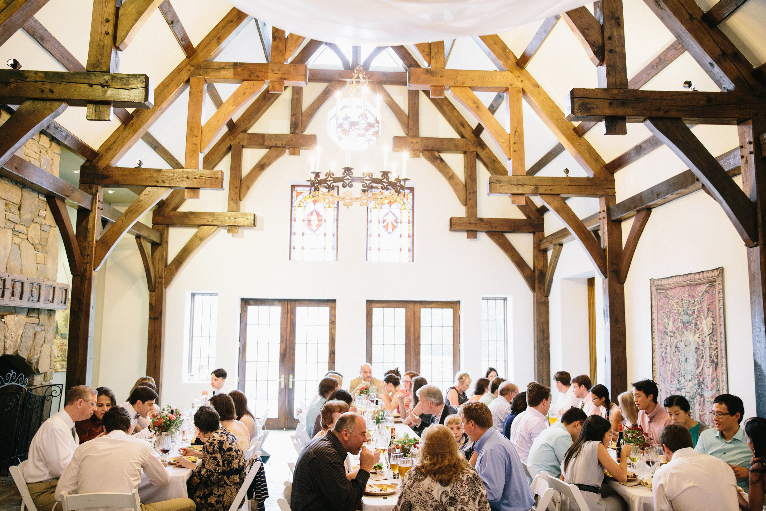 Intimate Mountain Wedding | Castle Ladyhawke, NC | wedding photographer | Merritt Chesson Photography