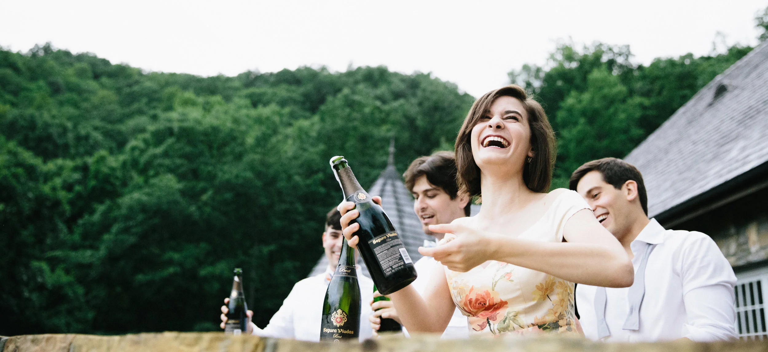 Intimate Mountain Wedding | Castle Ladyhawke, NC | wedding photographer | Merritt Chesson Photography