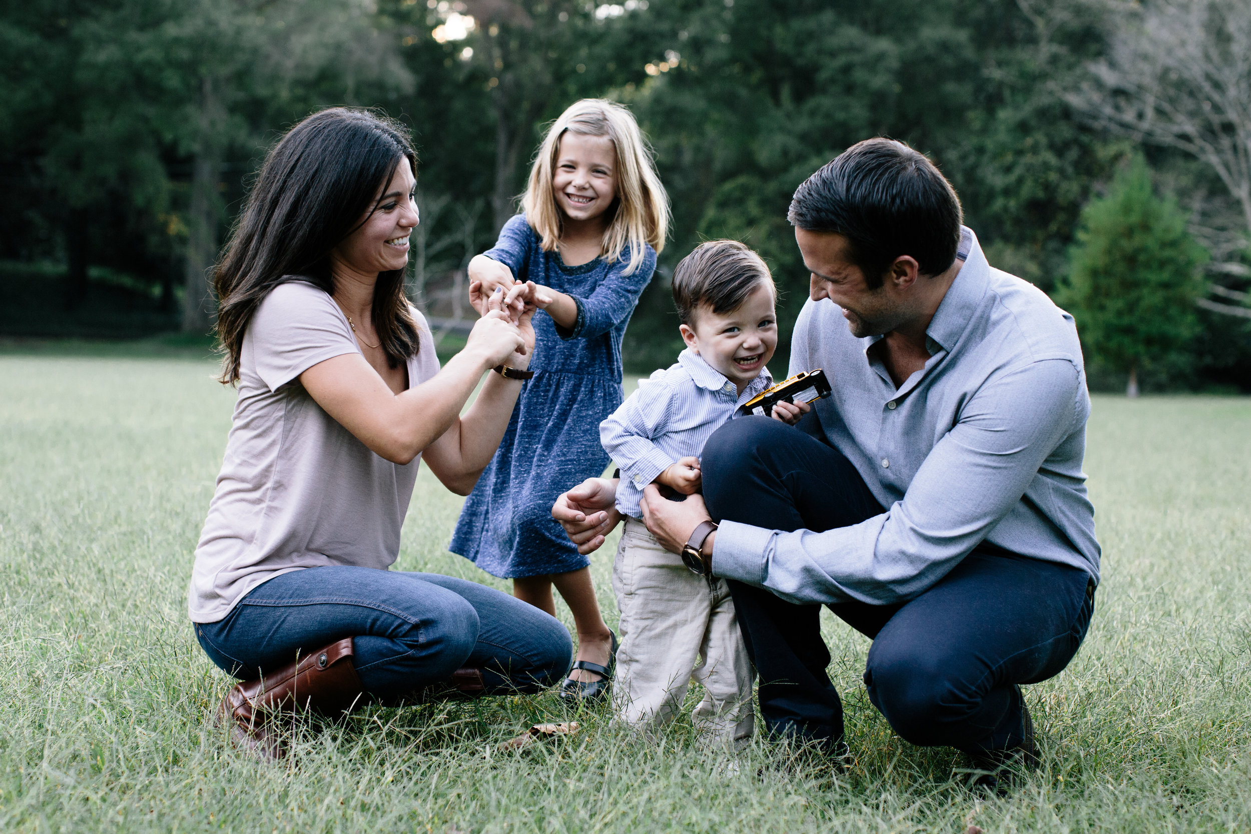 The Joneses in Durham's Forest Hills Park | Durham, NC | family photographer, portrait session | Merritt Chesson Photography