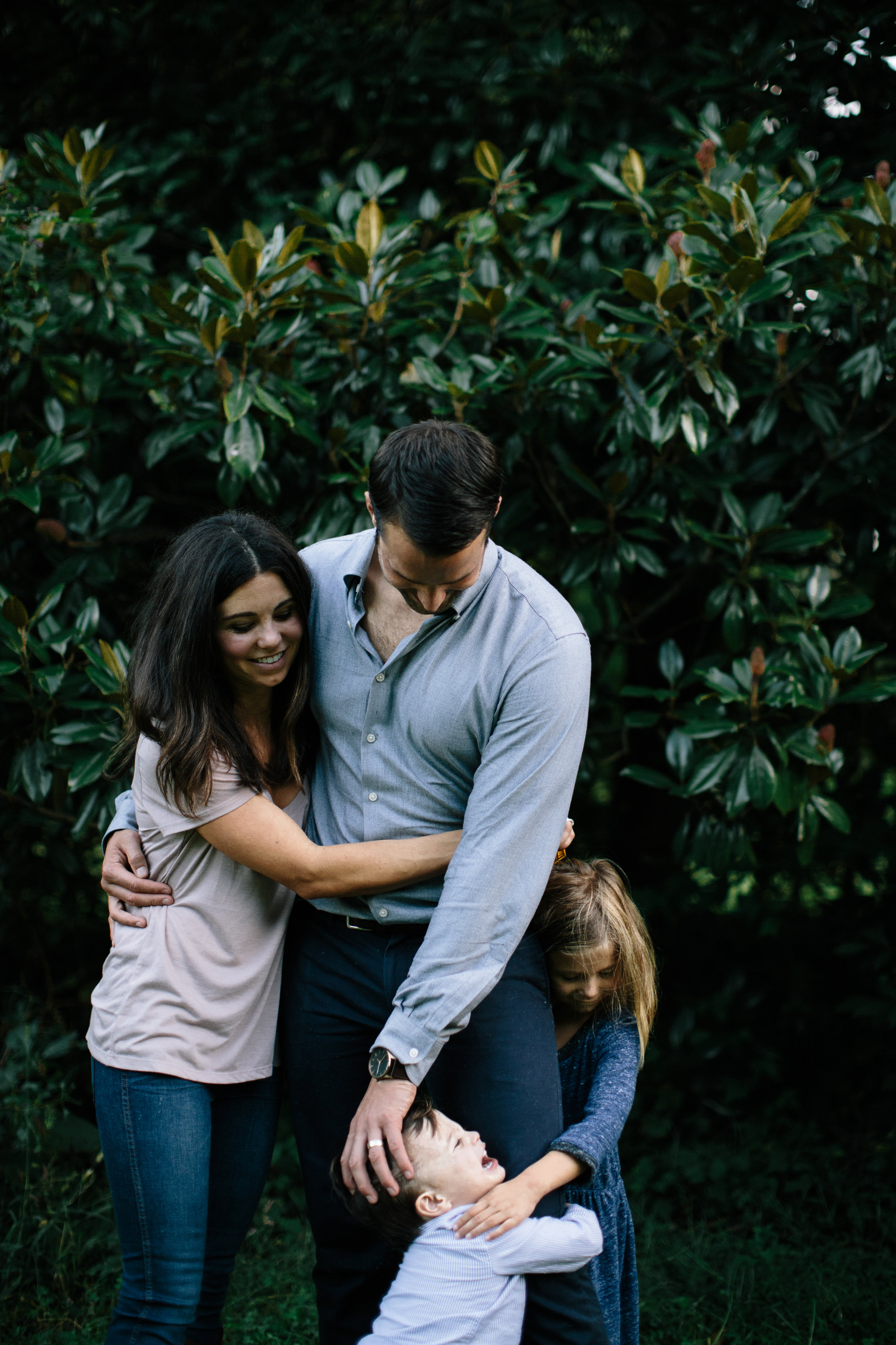 The Joneses in Durham's Forest Hills Park | Durham, NC | family photographer, portrait session | Merritt Chesson Photography