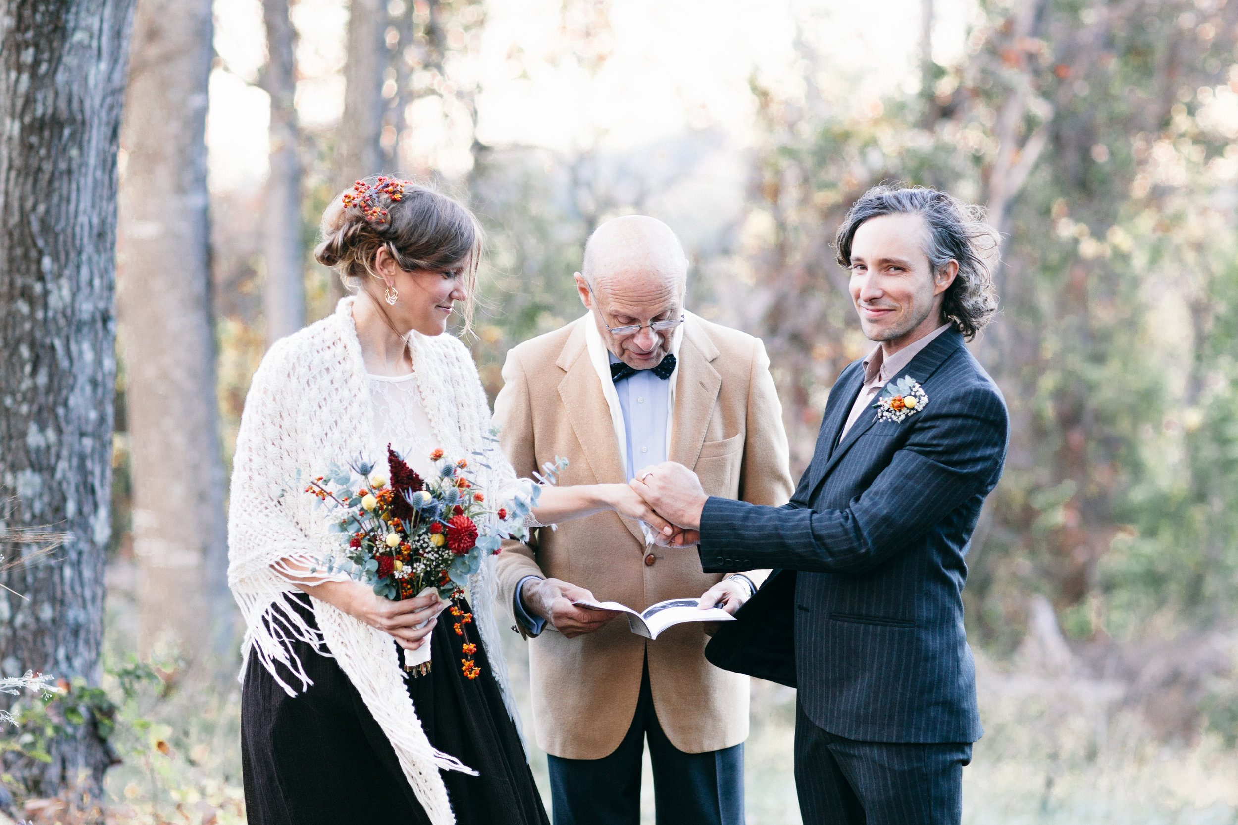 Sarah + Ben: Intimate DIY Mountain Wedding in Elk Creek, Virginia | wedding photographer | Merritt Chesson Photography