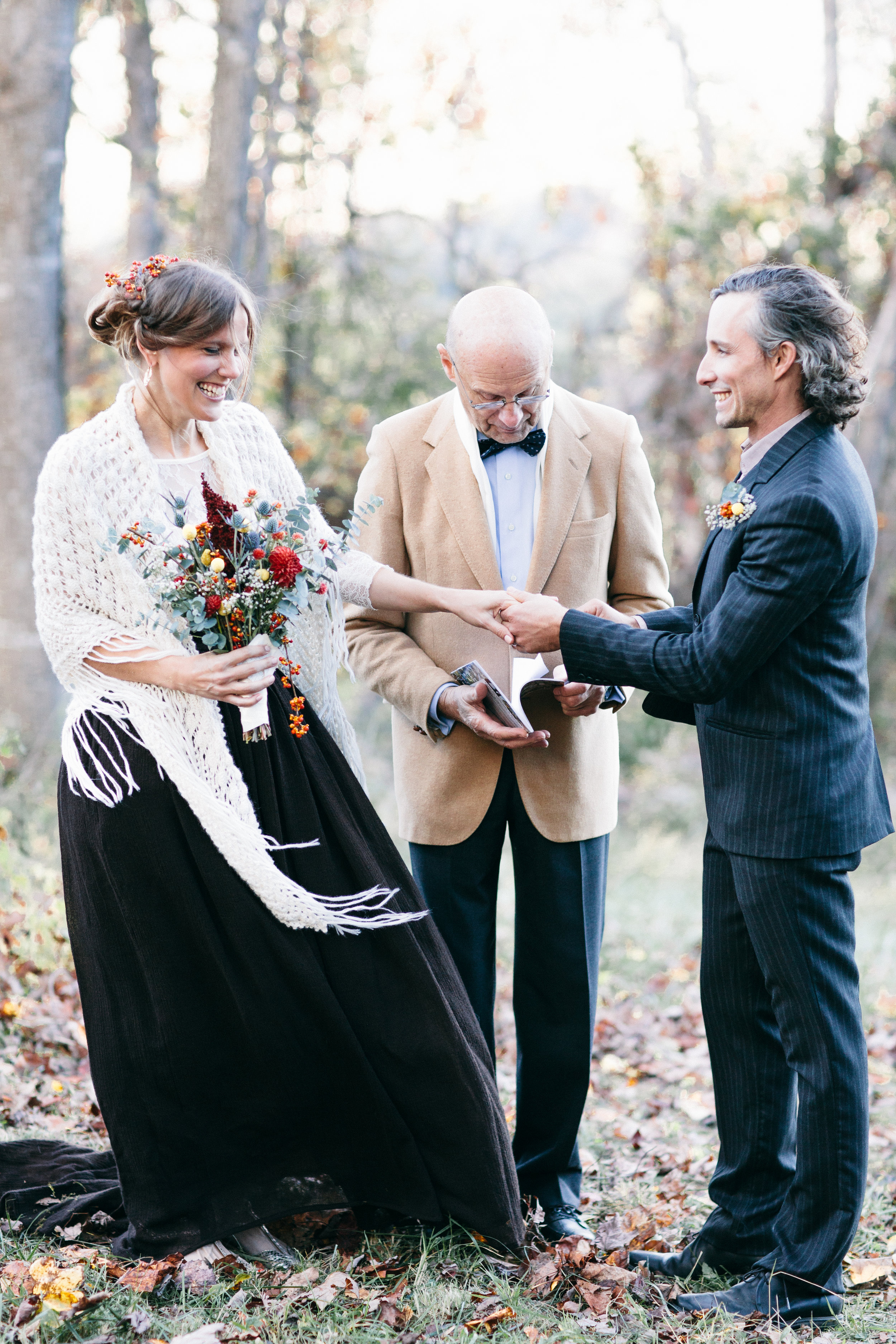Sarah + Ben: Intimate DIY Mountain Wedding in Elk Creek, Virginia