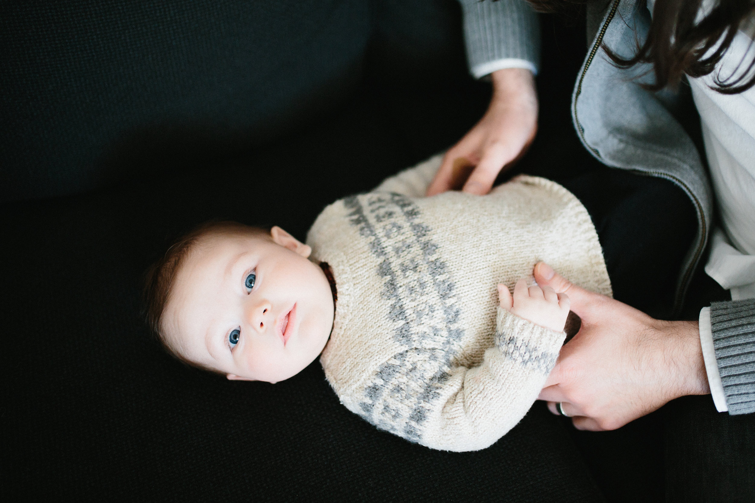 Søren's First Snow | baby photographer, family photographer | Durham, NC | Merritt Chesson Photography