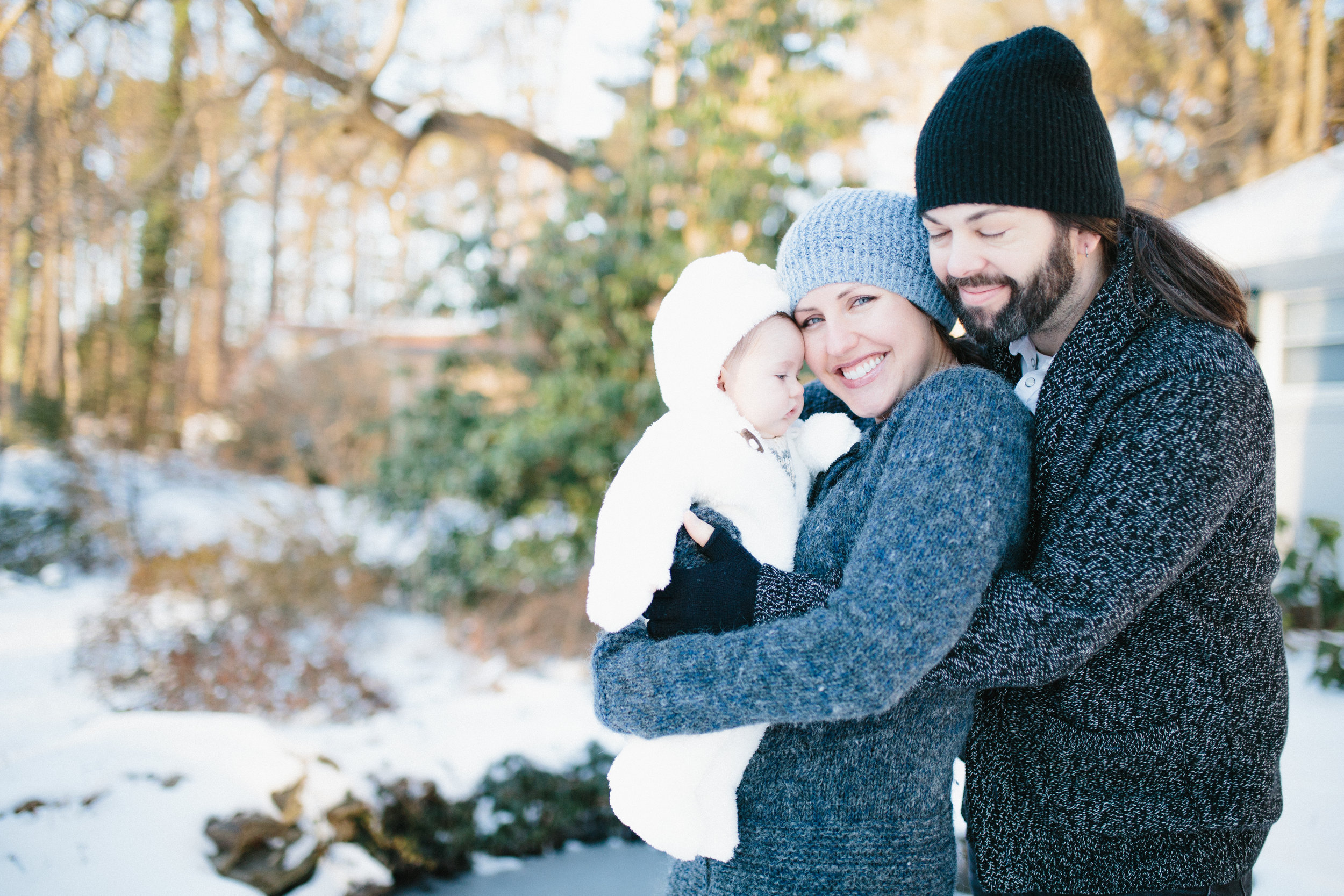 Søren's First Snow | baby photographer, family photographer | Durham, NC | Merritt Chesson Photography