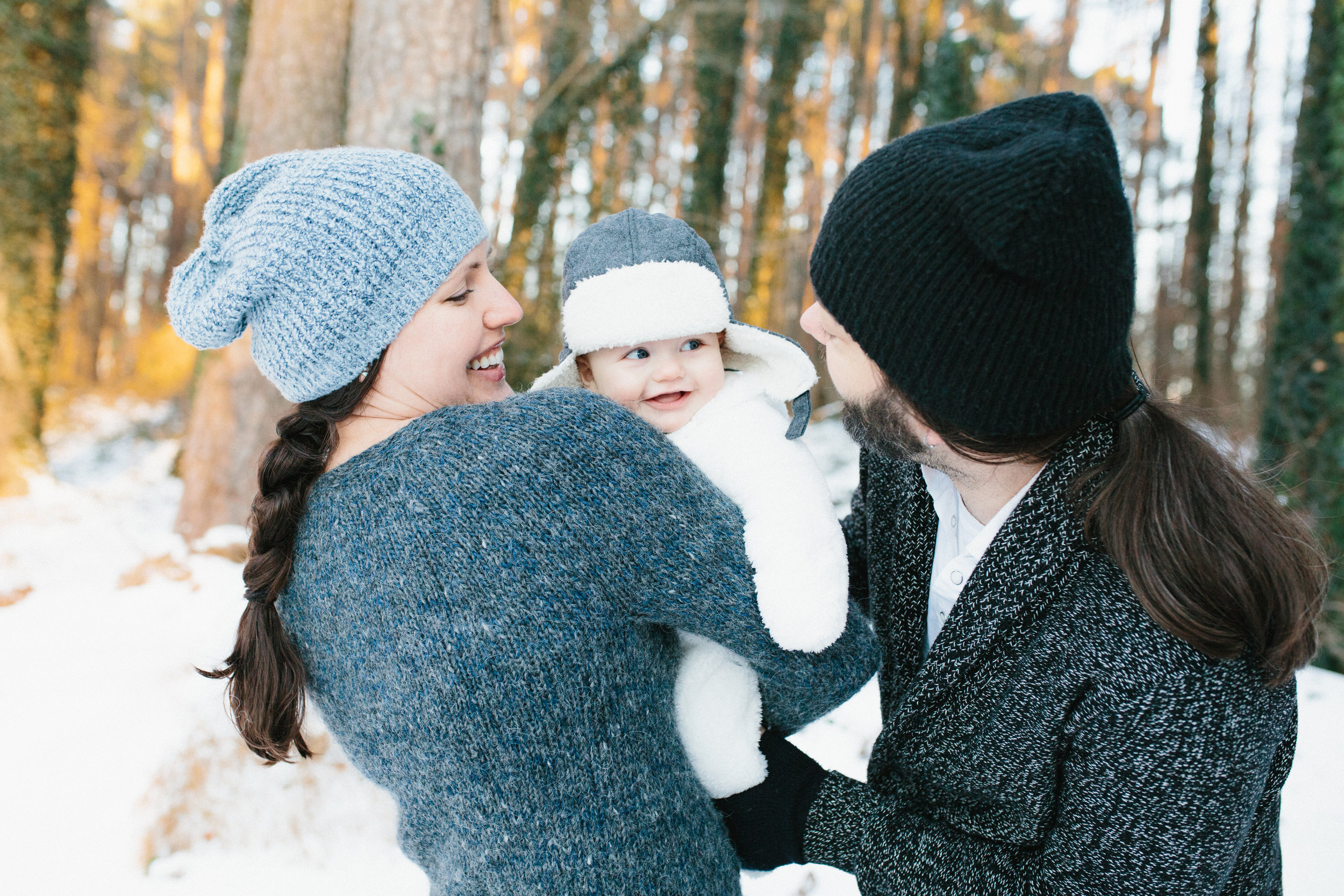 Søren's First Snow | baby photographer, family photographer | Durham, NC | Merritt Chesson Photography