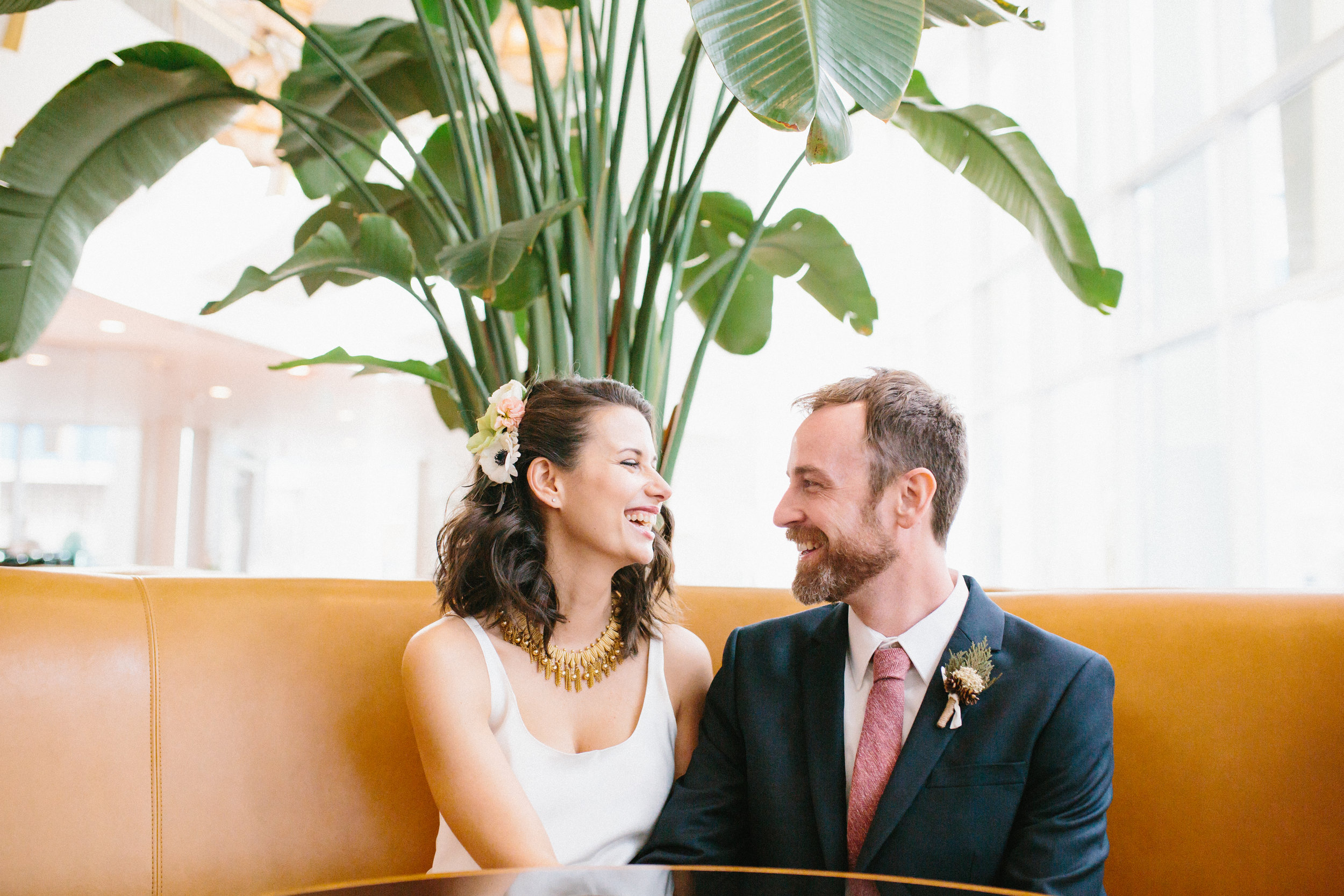 Claire + Bryan's Intimate Rooftop Wedding at The Durham | Durham, NC | wedding photographer | Merritt Chesson Photography