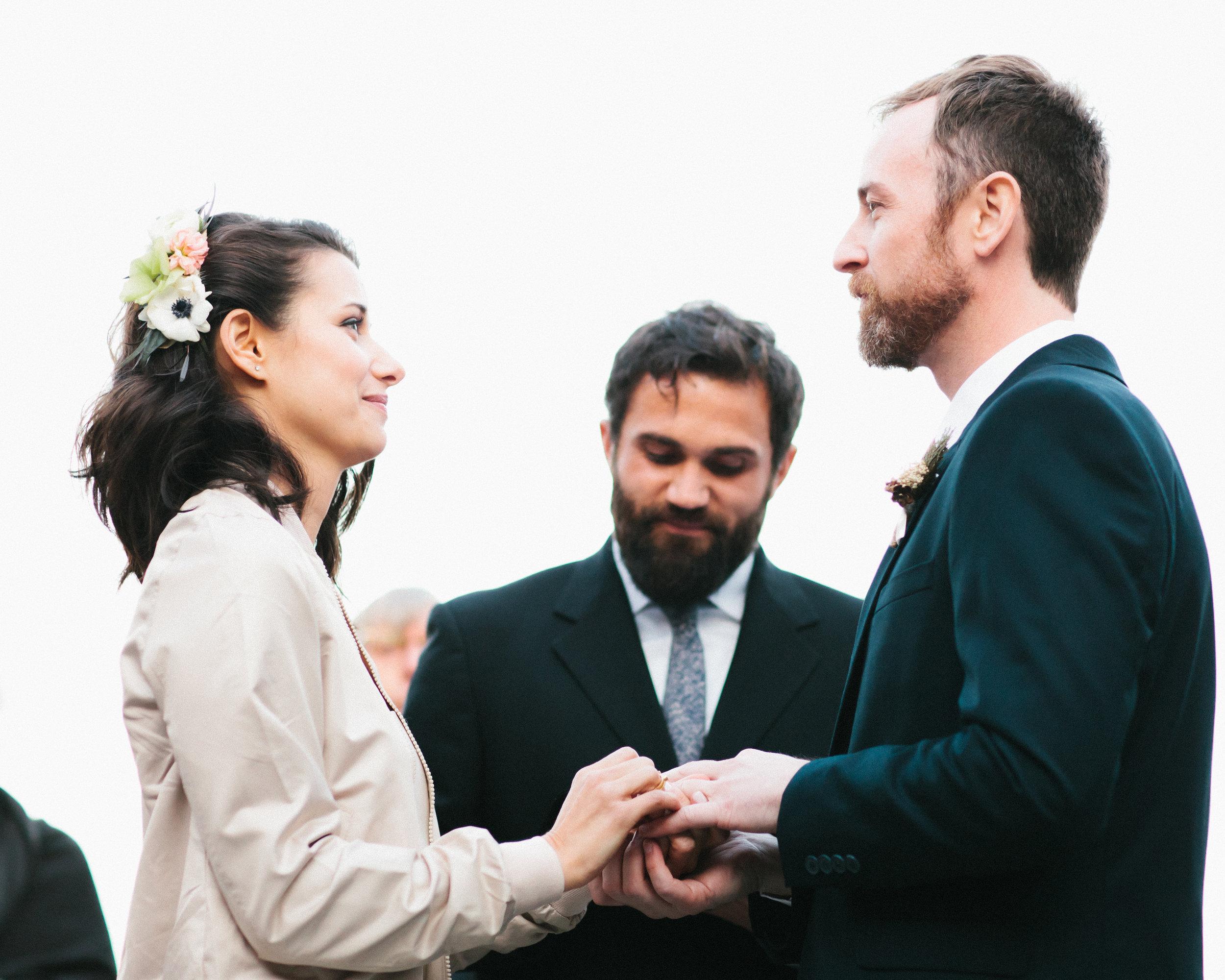 Claire + Bryan's Intimate Rooftop Wedding at The Durham | Durham, NC | wedding photographer | Merritt Chesson Photography