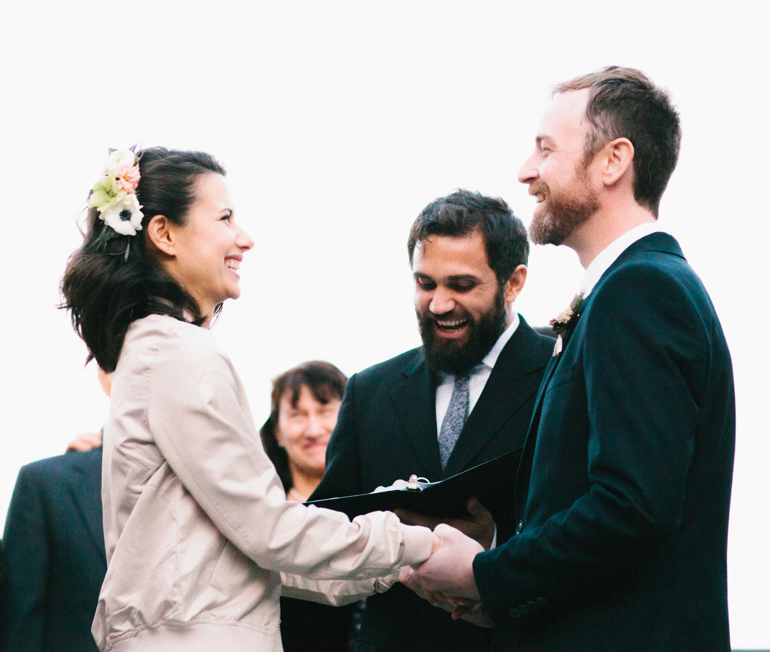 Claire + Bryan's Intimate Rooftop Wedding at The Durham | Durham, NC | wedding photographer | Merritt Chesson Photography