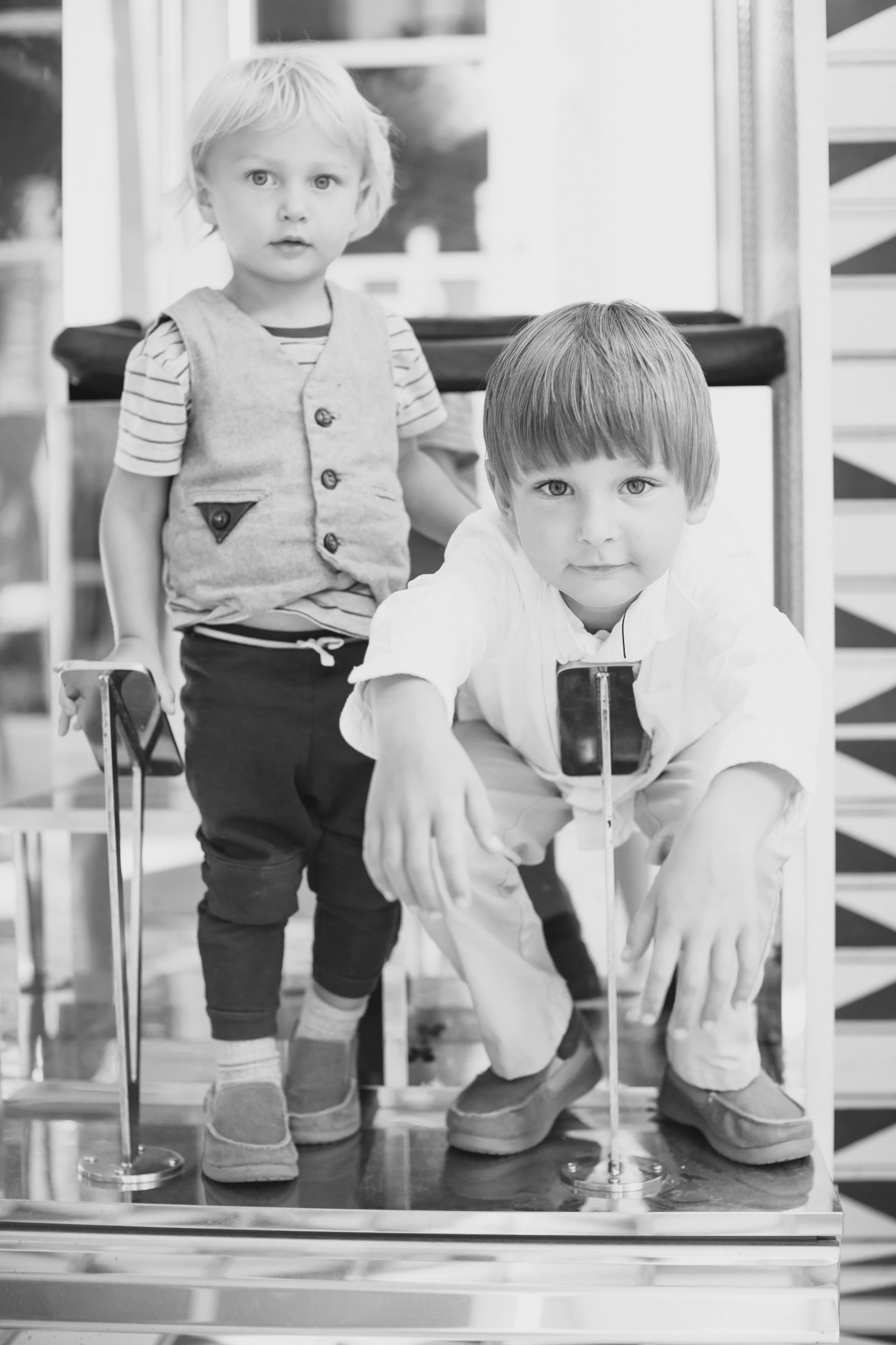Hanging with Little Dudes Outside The Durham