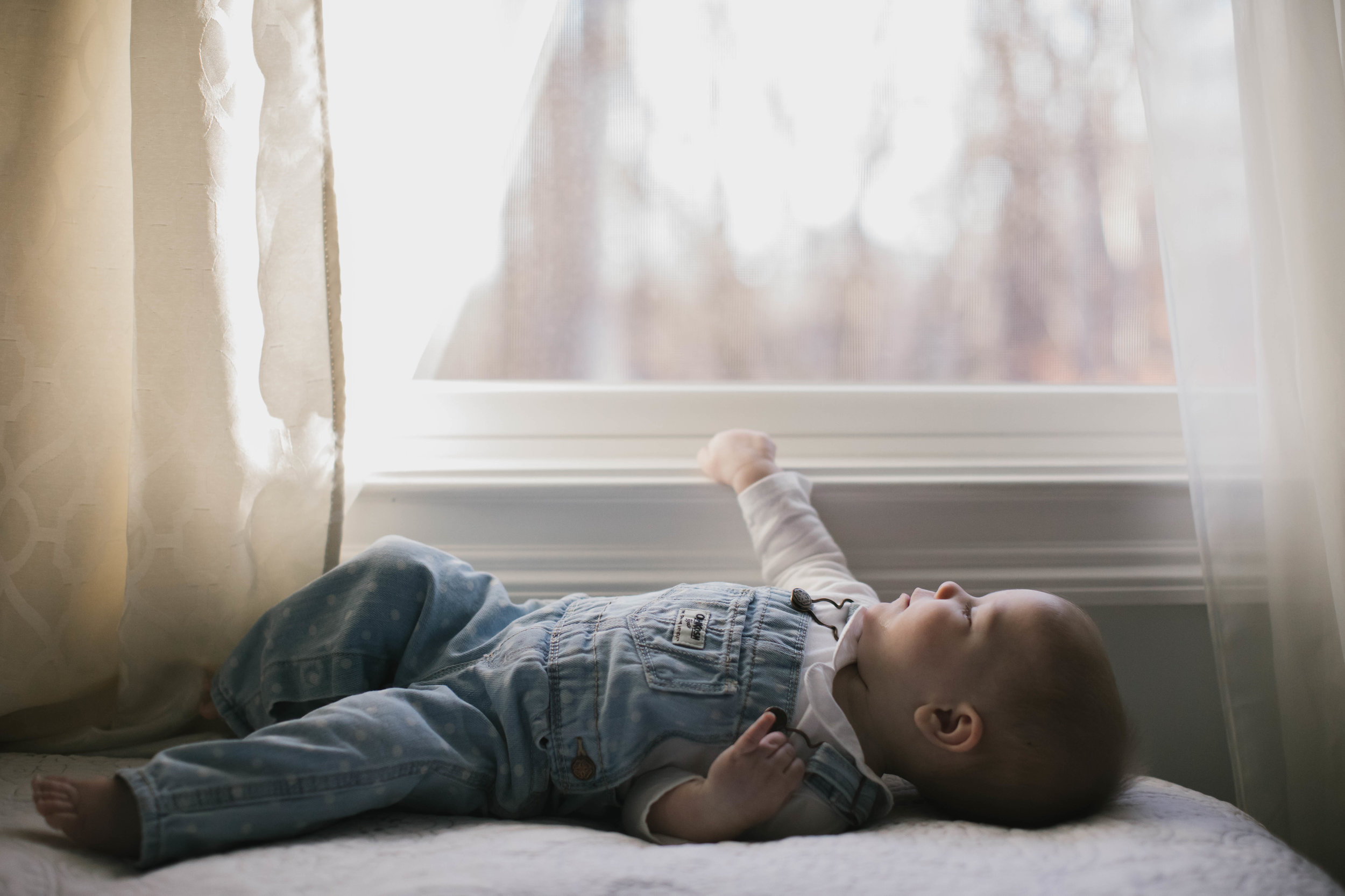 Lucy at 7 months | baby photographer | Durham, NC photographer | Merritt Chesson