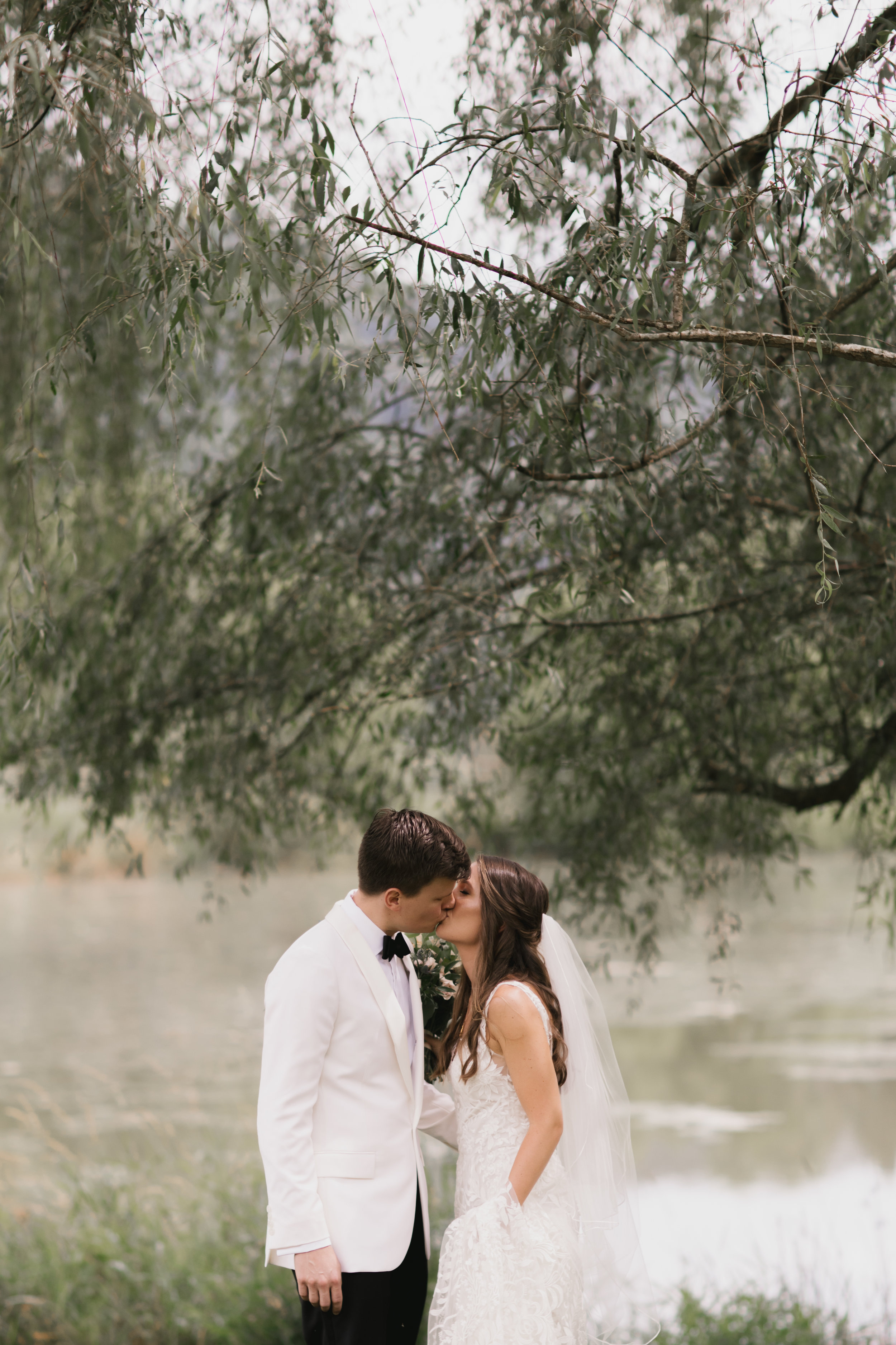 Alice + Pete's July Wedding in Weaverville, NC