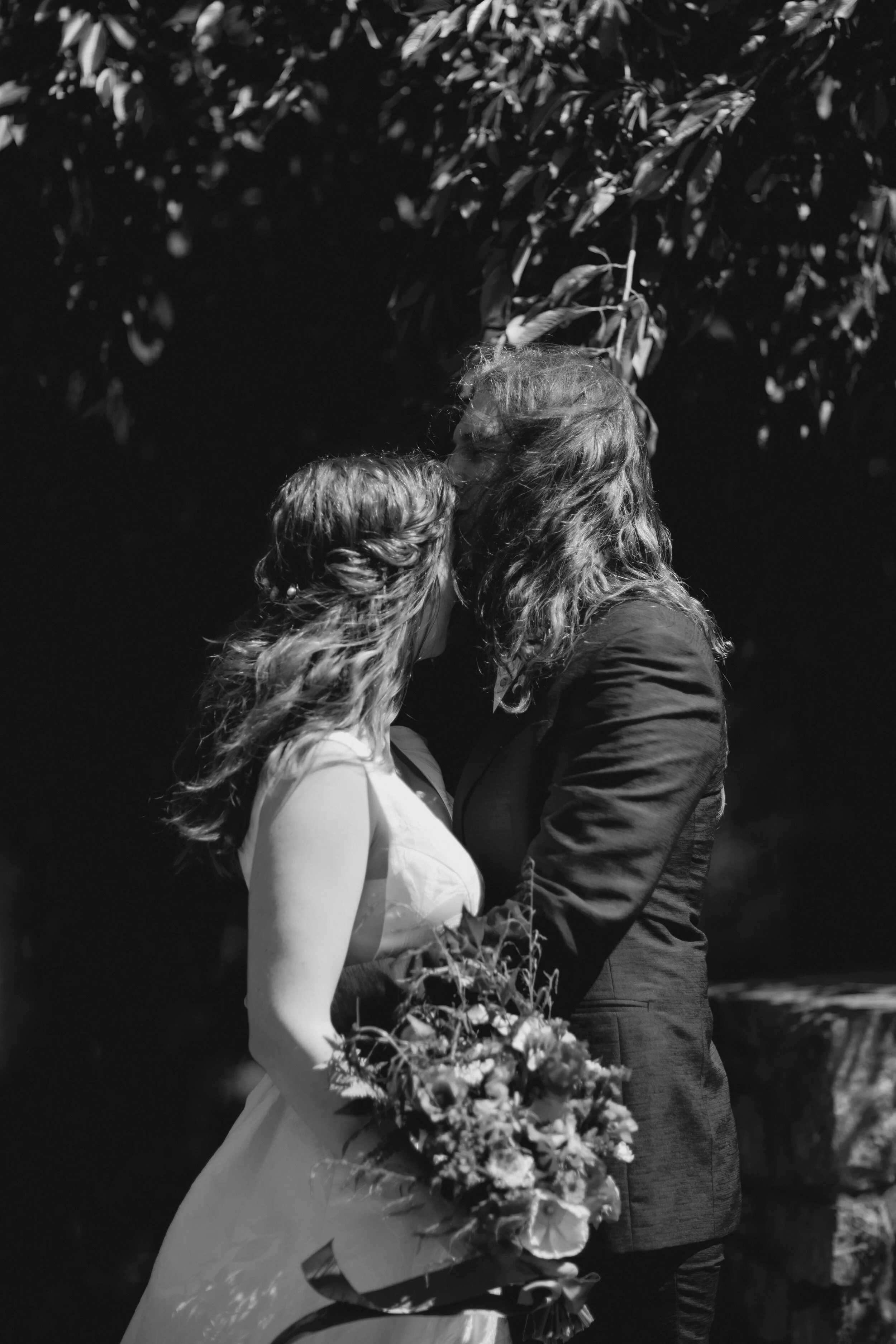 Jesse + Lizzy's Spring Wedding on UNC's Campus