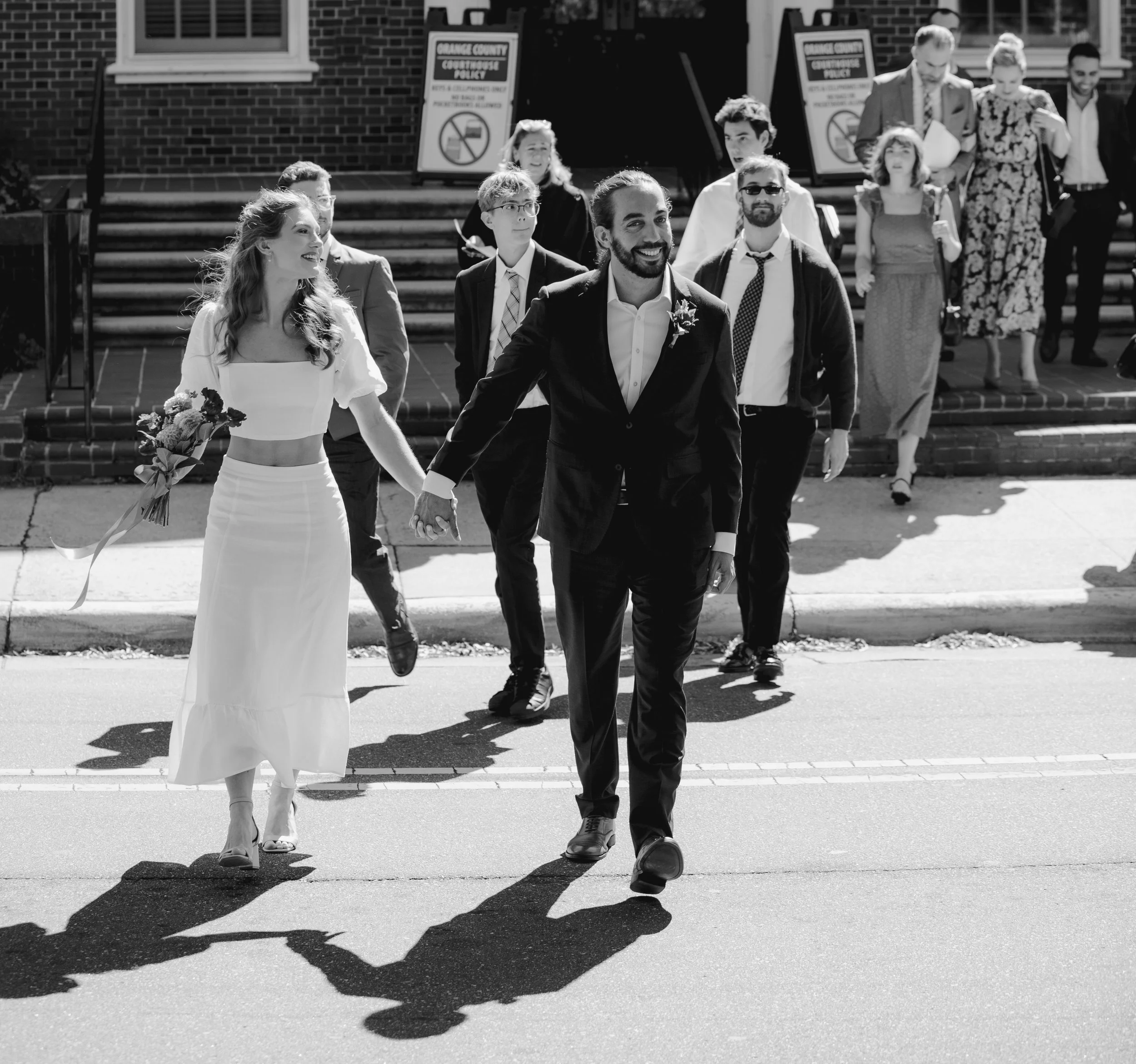 Courthouse wedding in Hillsborough, NC | Durham, NC photographer | Merritt Chesson Photography