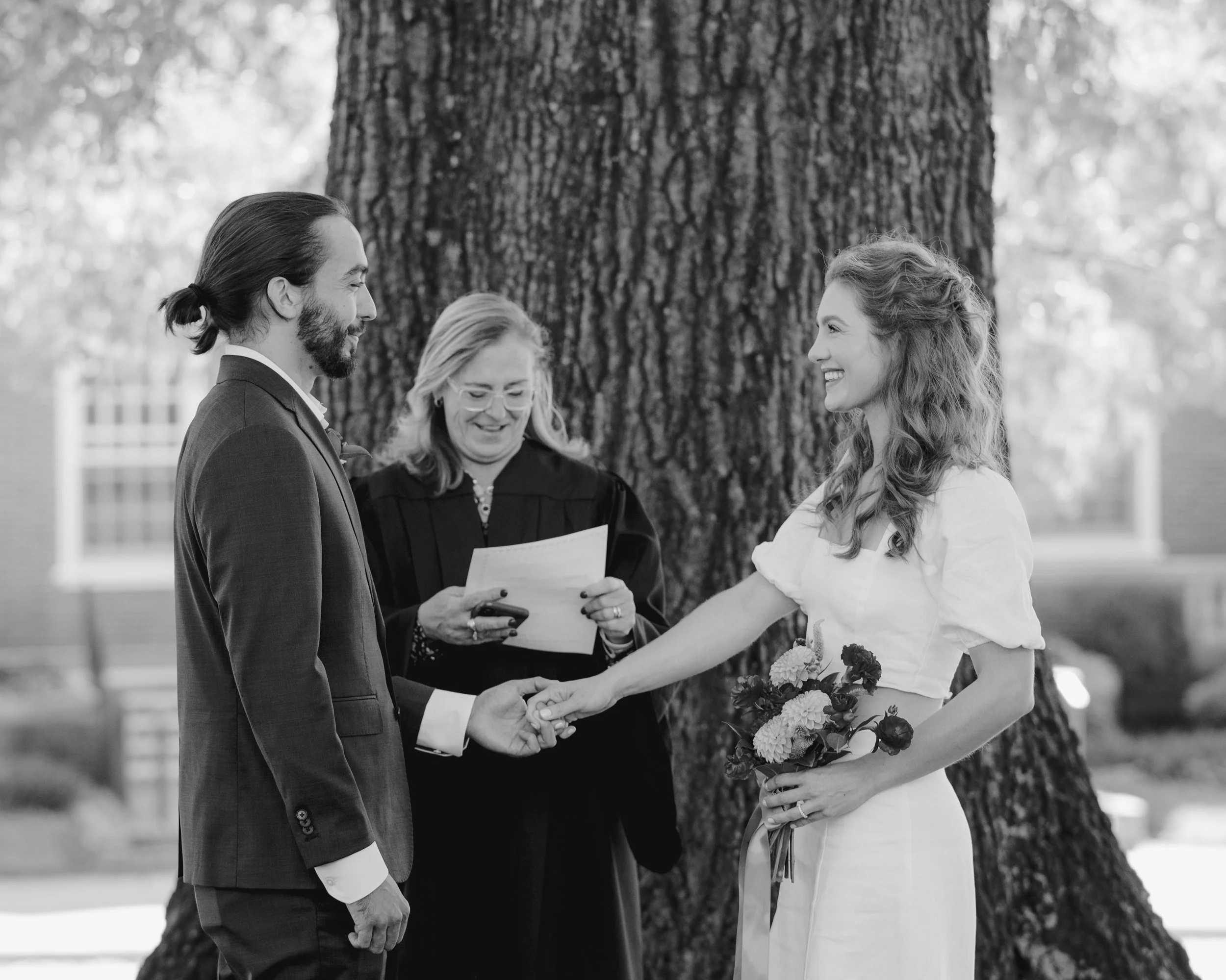 Courthouse wedding in Hillsborough, NC | Durham, NC photographer | Merritt Chesson Photography